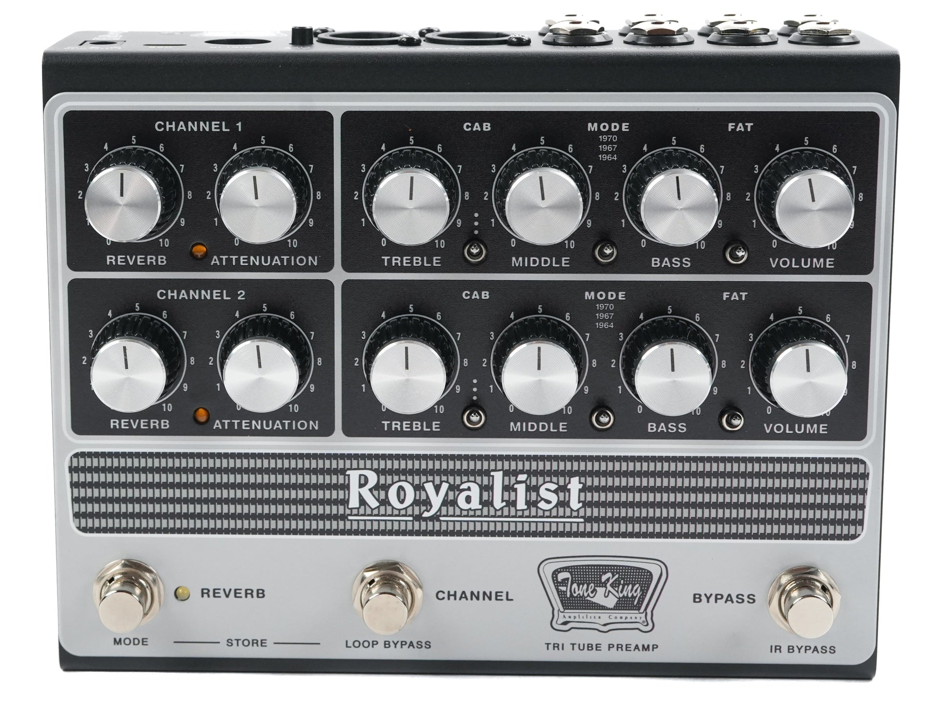 tube amp pedal Tone King Royalist Tri-Tube Preamp