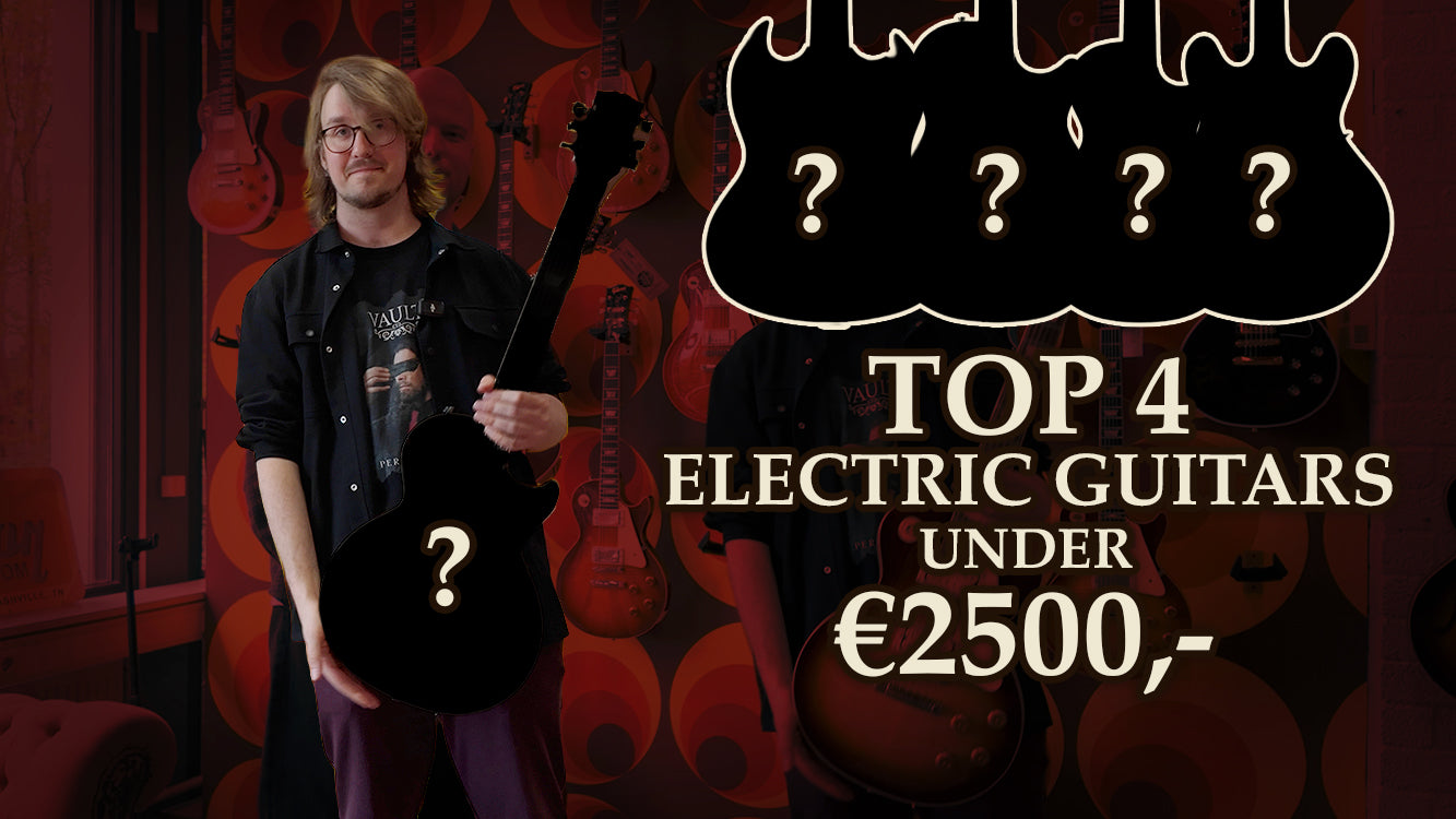 The best electric guitars in our store under €2500,- (2026)