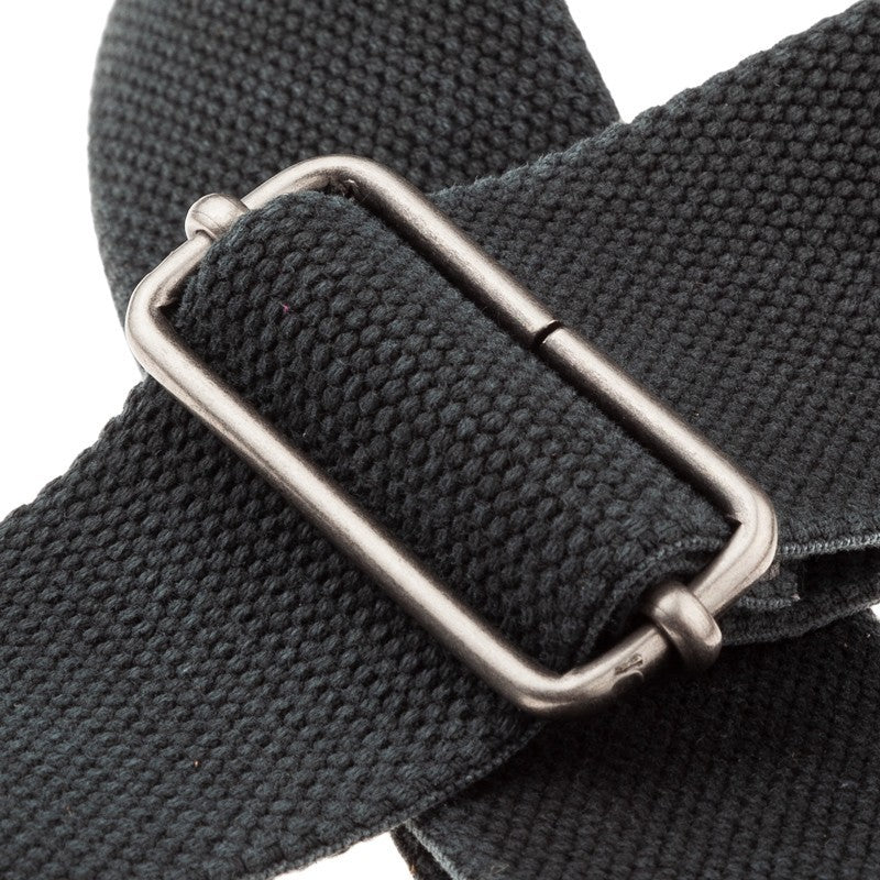 Magrabo Stripe Sc Entry Olded Black 5 Cm Terminali Embossed Flores Brown Silver Buckle
