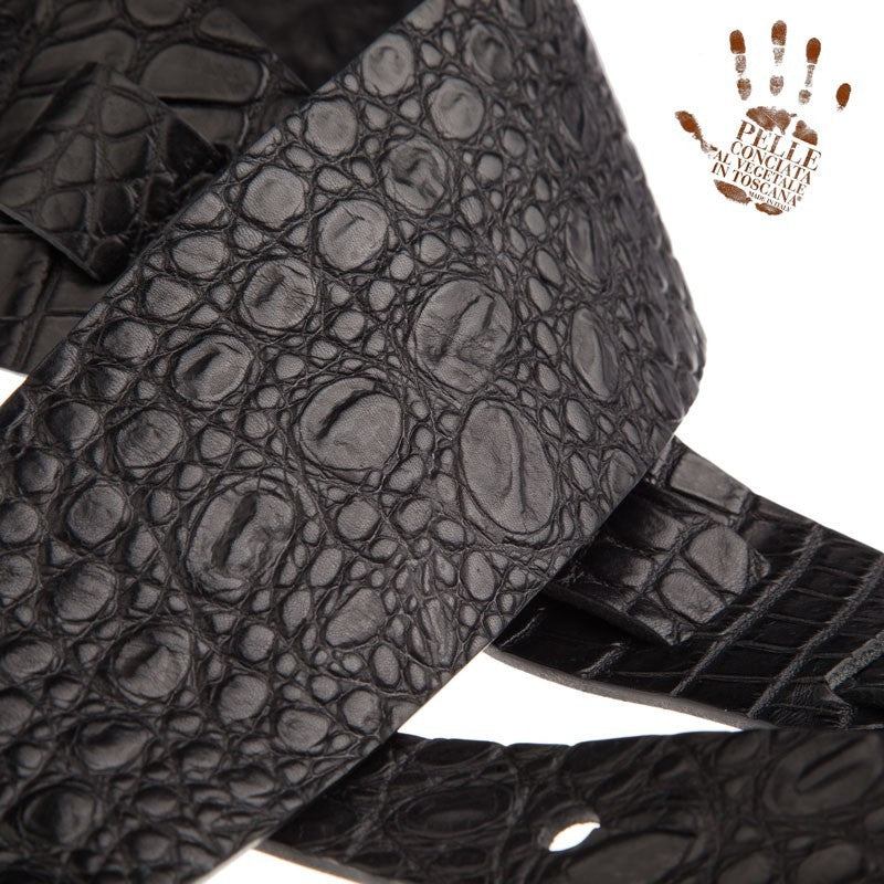 Magrabo Holes Hc Embossed Cocco Pros Black 10 Cm