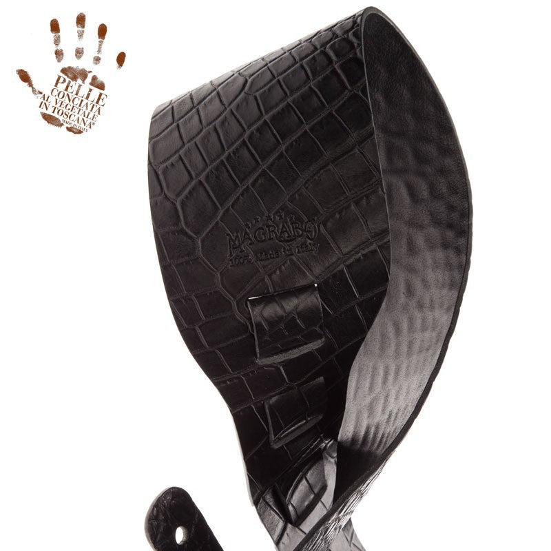 Magrabo Holes Hc Embossed Cocco Pros Black 10 Cm
