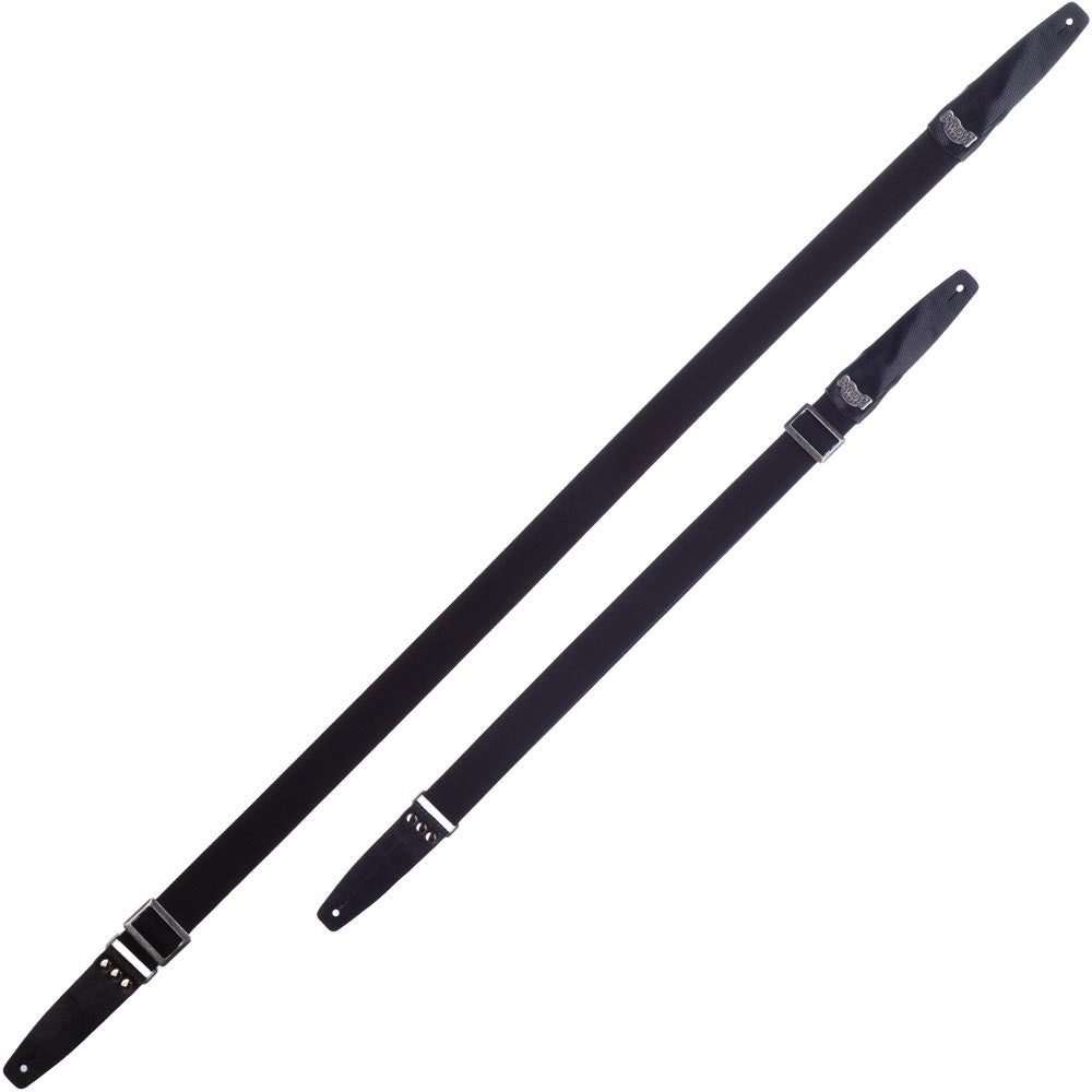 Magrabo Stripe Sc Cotton Black 5 Cm Terminals Twinkle Black, Recta Silver Buckle