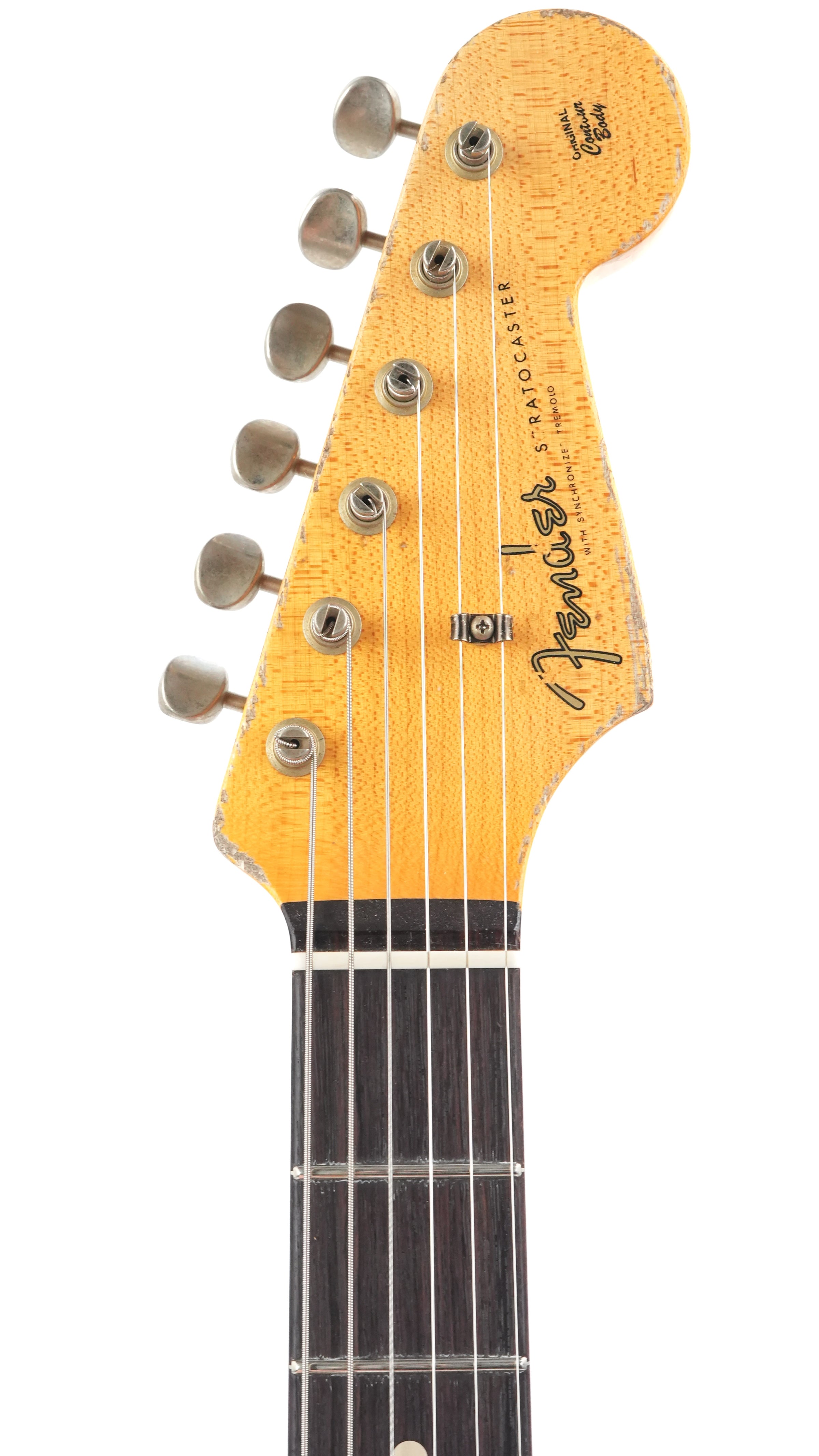 Fender Custom Shop 59 Stratocaster Dennis Galuszka Masterbuilt Heavy Relic Black