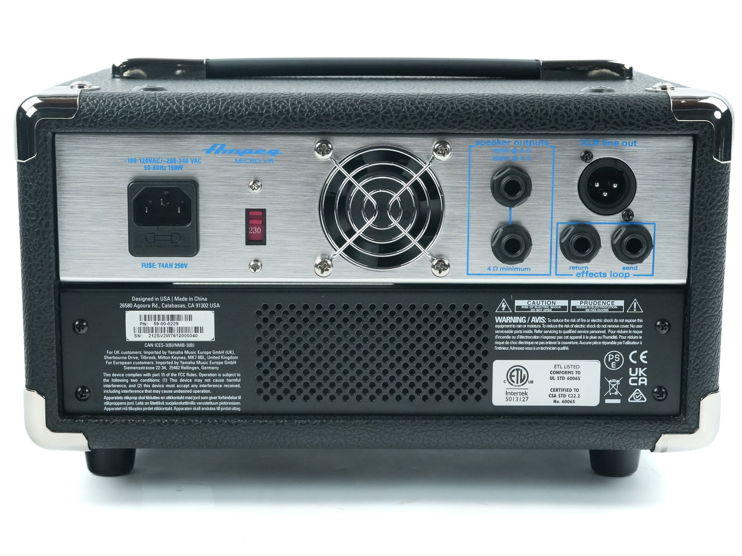 Ampeg Micro VR Head