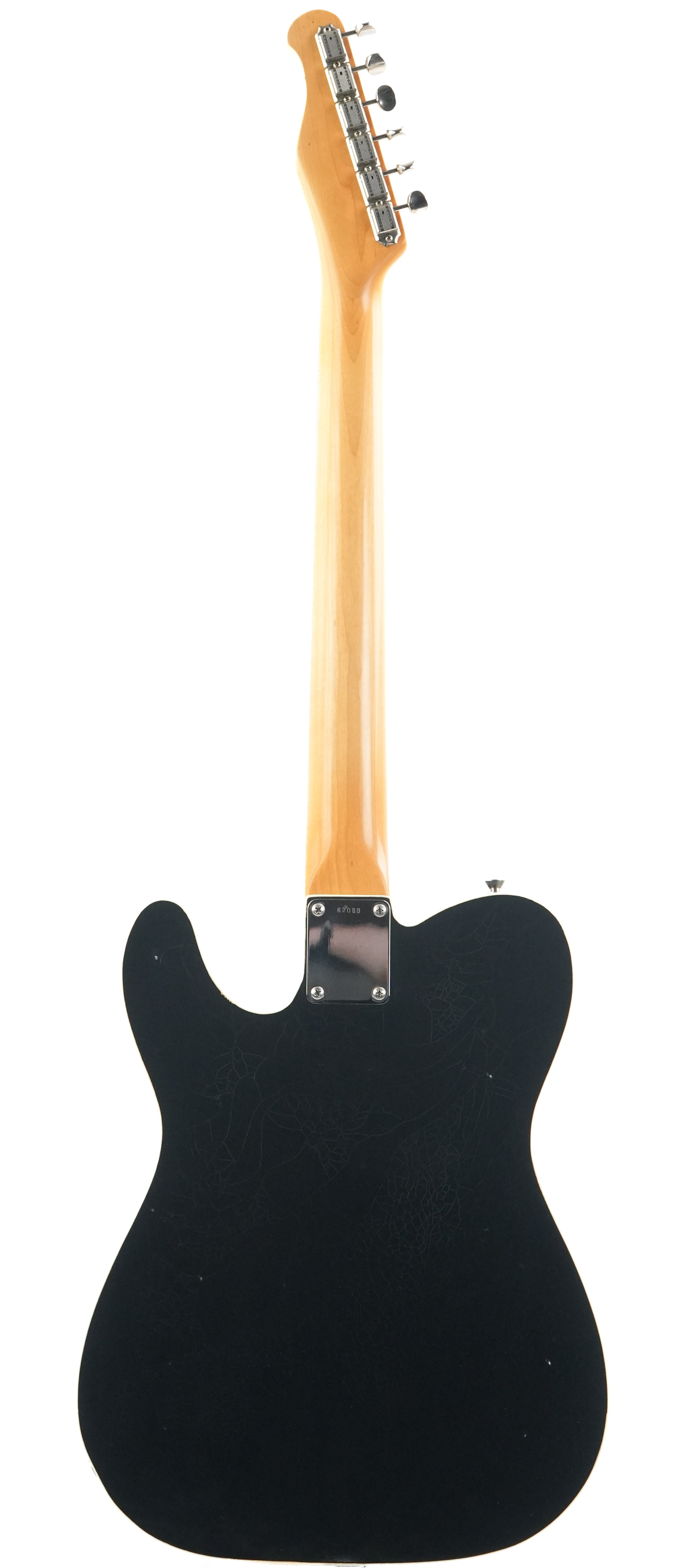 Del Tone 60s T Style Custom Black P90 Light Aged 2025