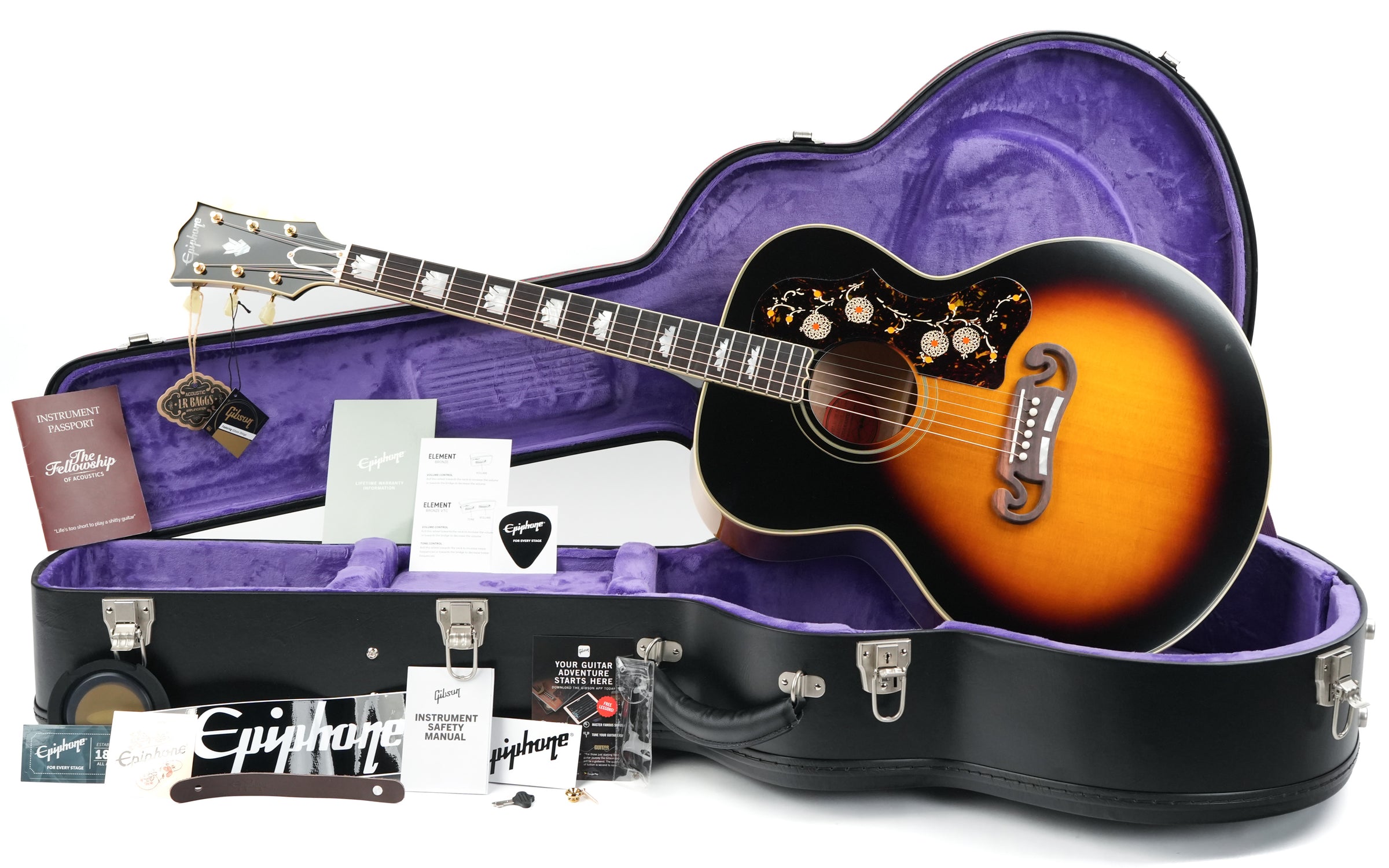 Epiphone 1957 SJ200 Reissue Vintage Sunburst