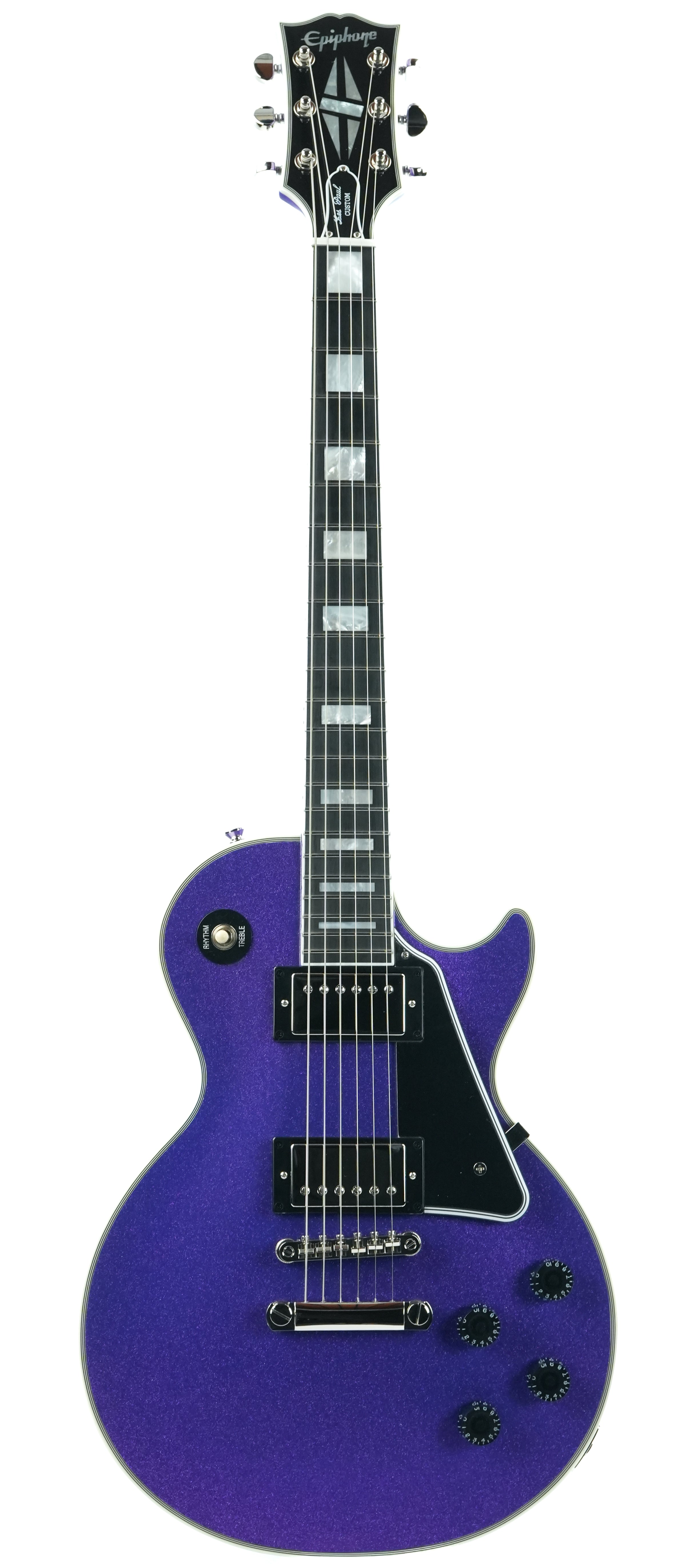 Epiphone Inspired by Gibson Les Paul Custom Amethyst Sparkle