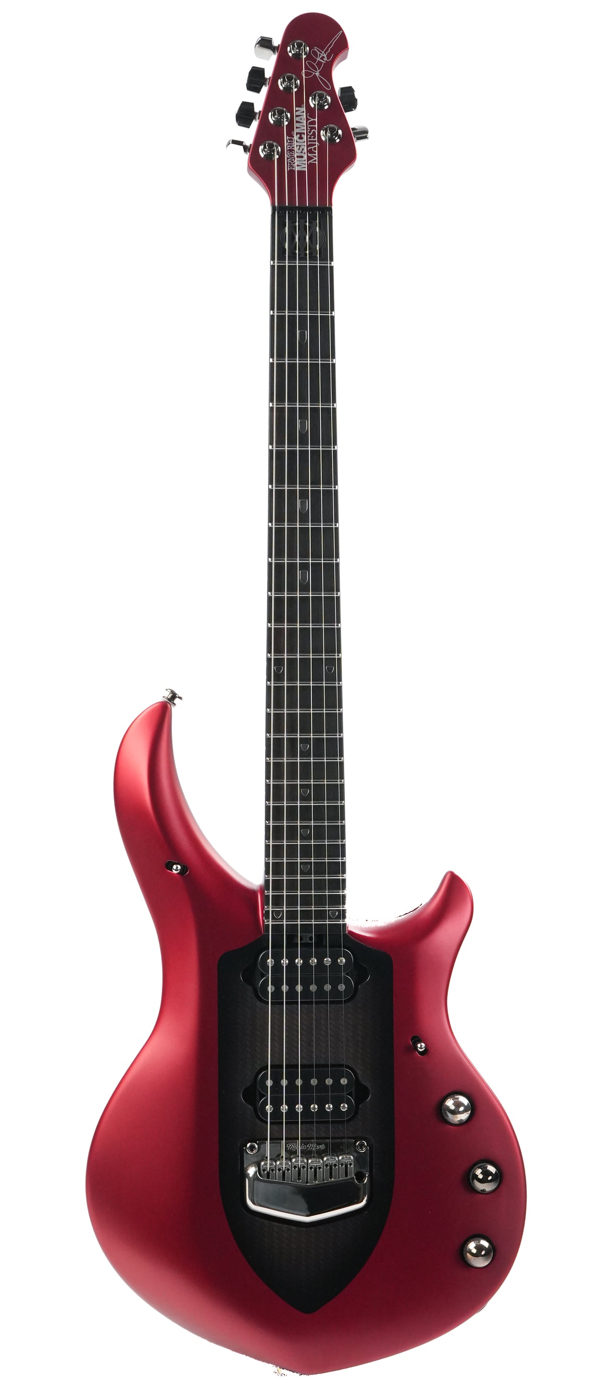 Ernie Ball Music Man Majesty 6 Iced Crimson 2015