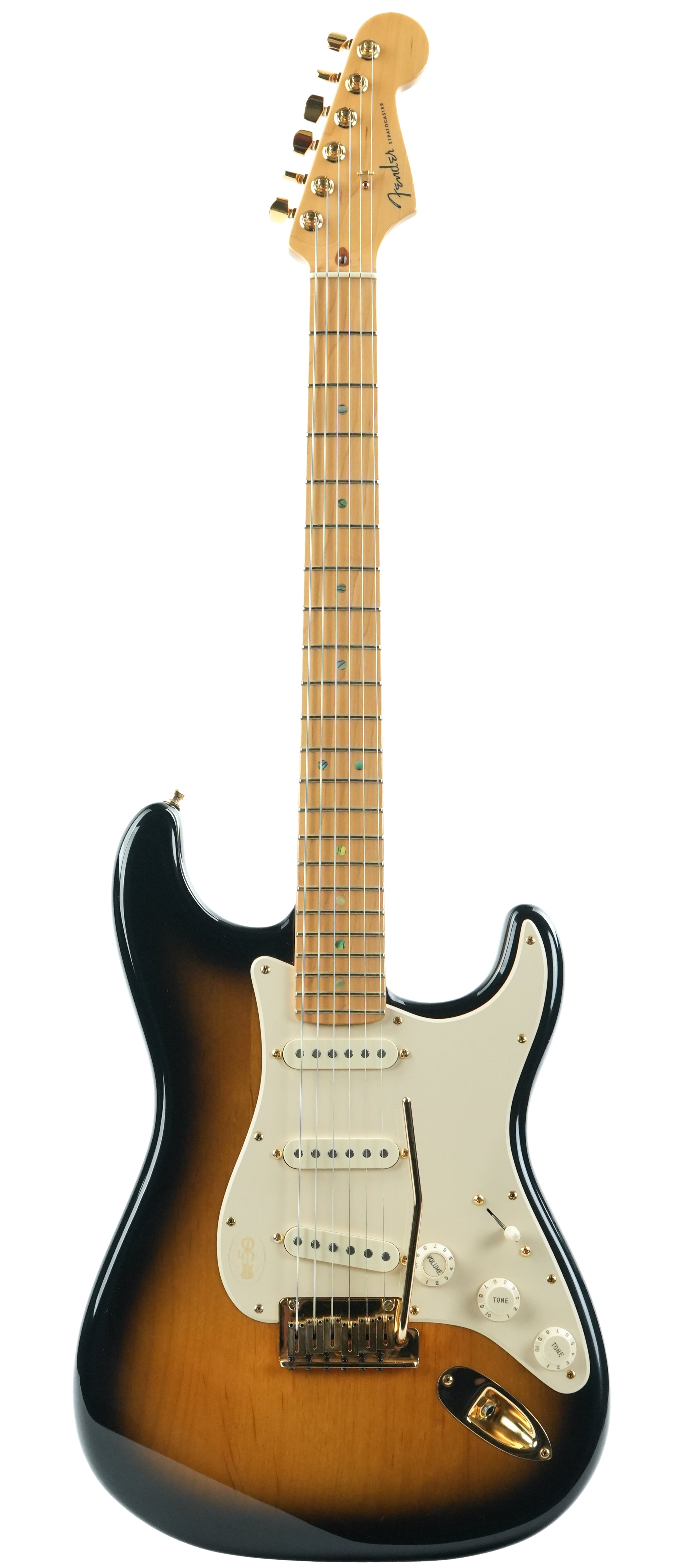 Fender American Deluxe 50th anniversary Stratocaster Sunburst 2004