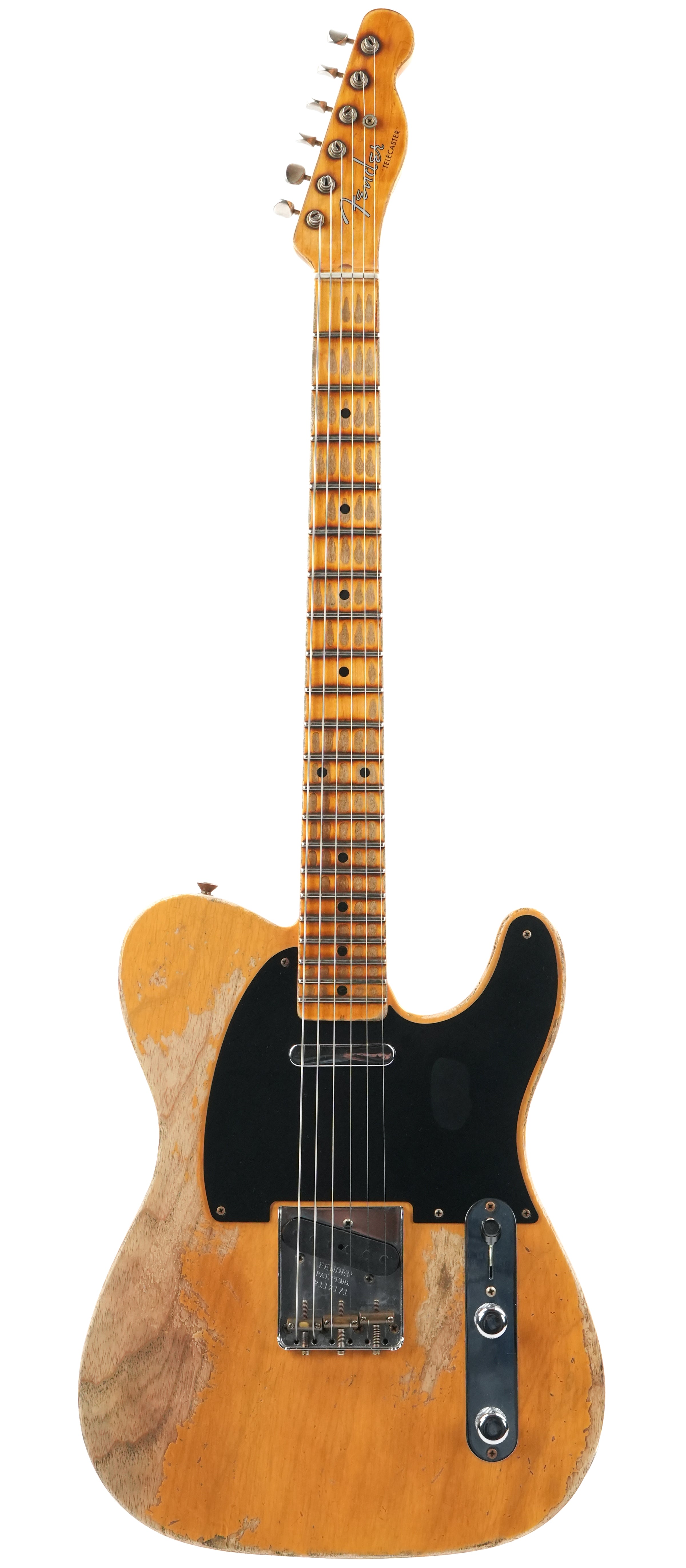 Fender Custom Shop 1952 Telecaster Heavy Aged Butterscotch Blonde 2022