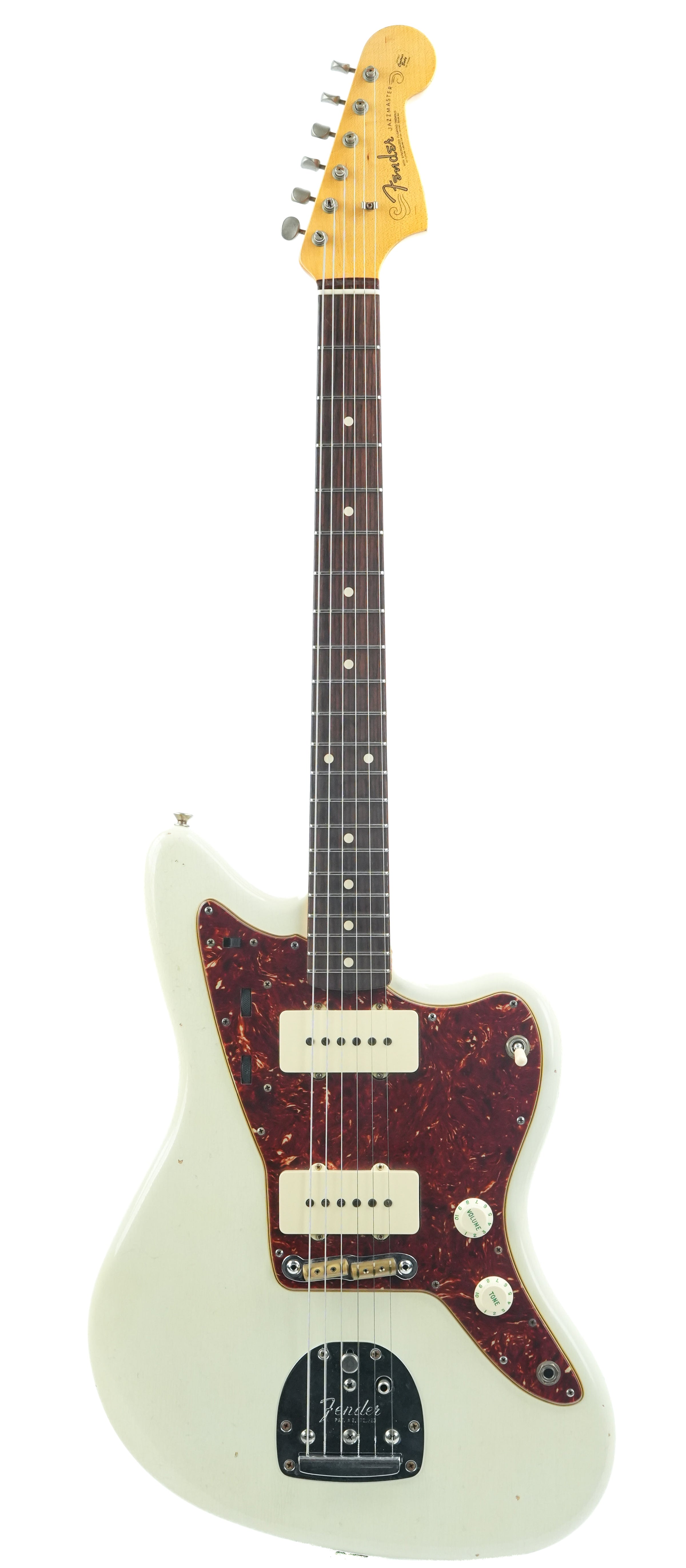 Fender Custom Shop 1962 Jazzmaster Journeyman Aged Olympic White 2018