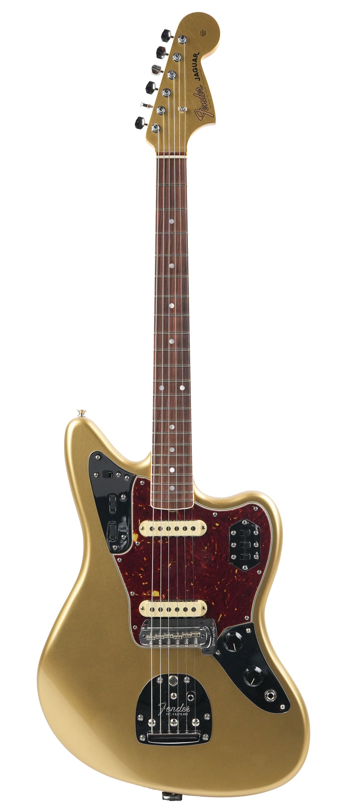 Fender Custom Shop 1966 Jaguar Deluxe Closet Classic Aztec Gold Time Machine 2022