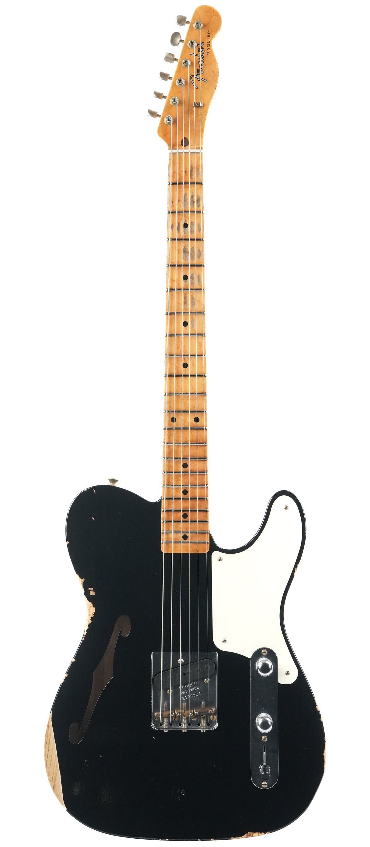 Fender Custom Shop Limited Edition Red Hot Esquire Aged Black Relic 2025