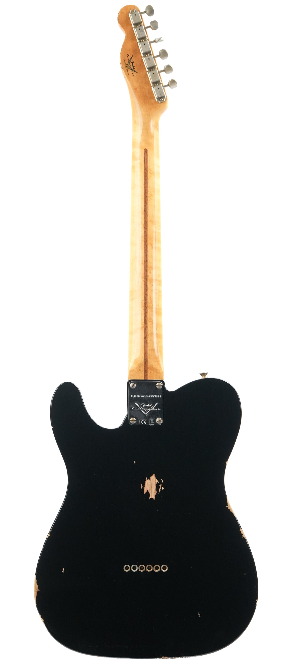 Fender Custom Shop Limited Edition Red Hot Esquire Aged Black Relic 2025