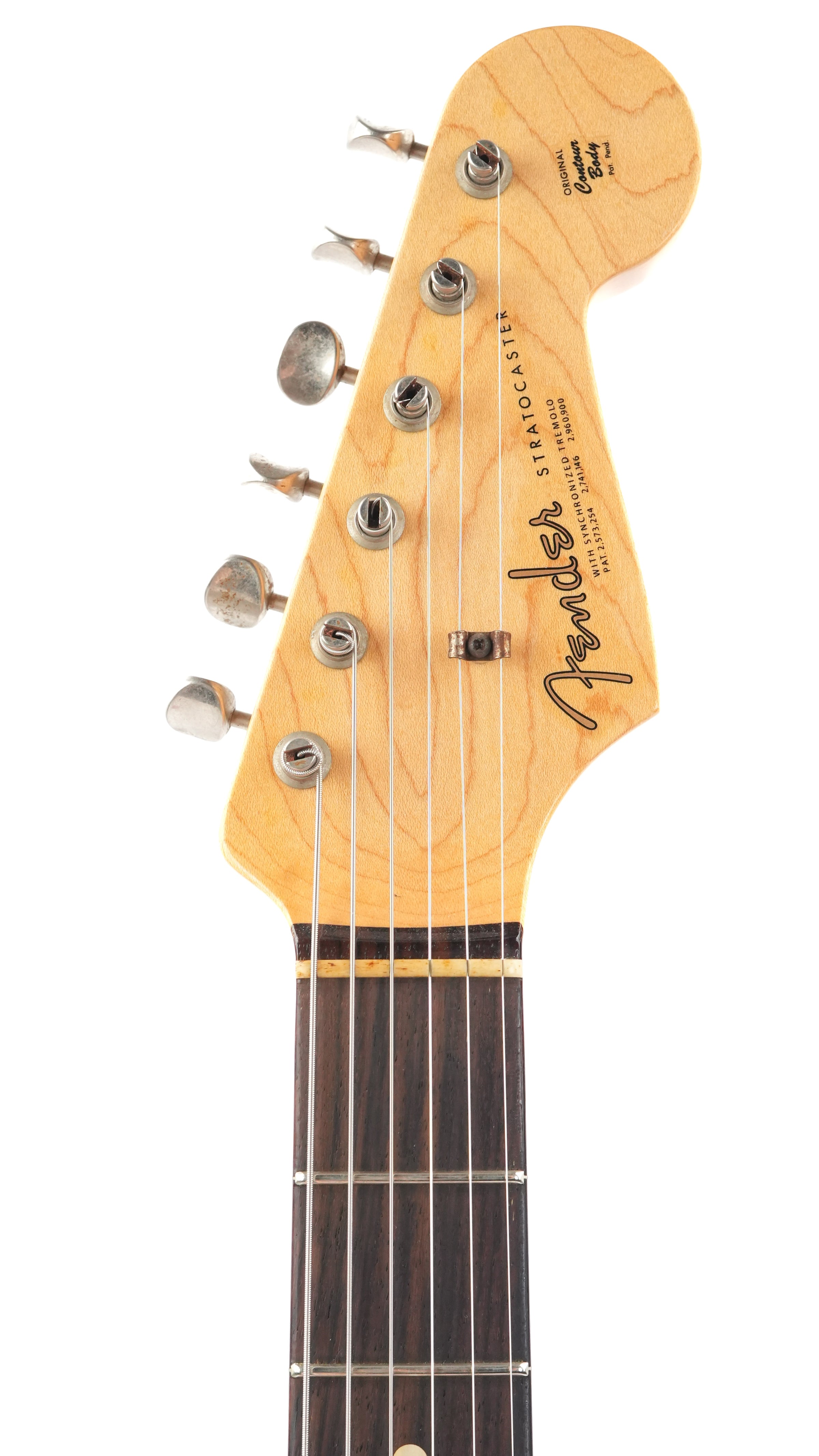 Fender Custom Shop Michael Landau Stratocaster Fiesta Red Over Sunburst Relic 2015