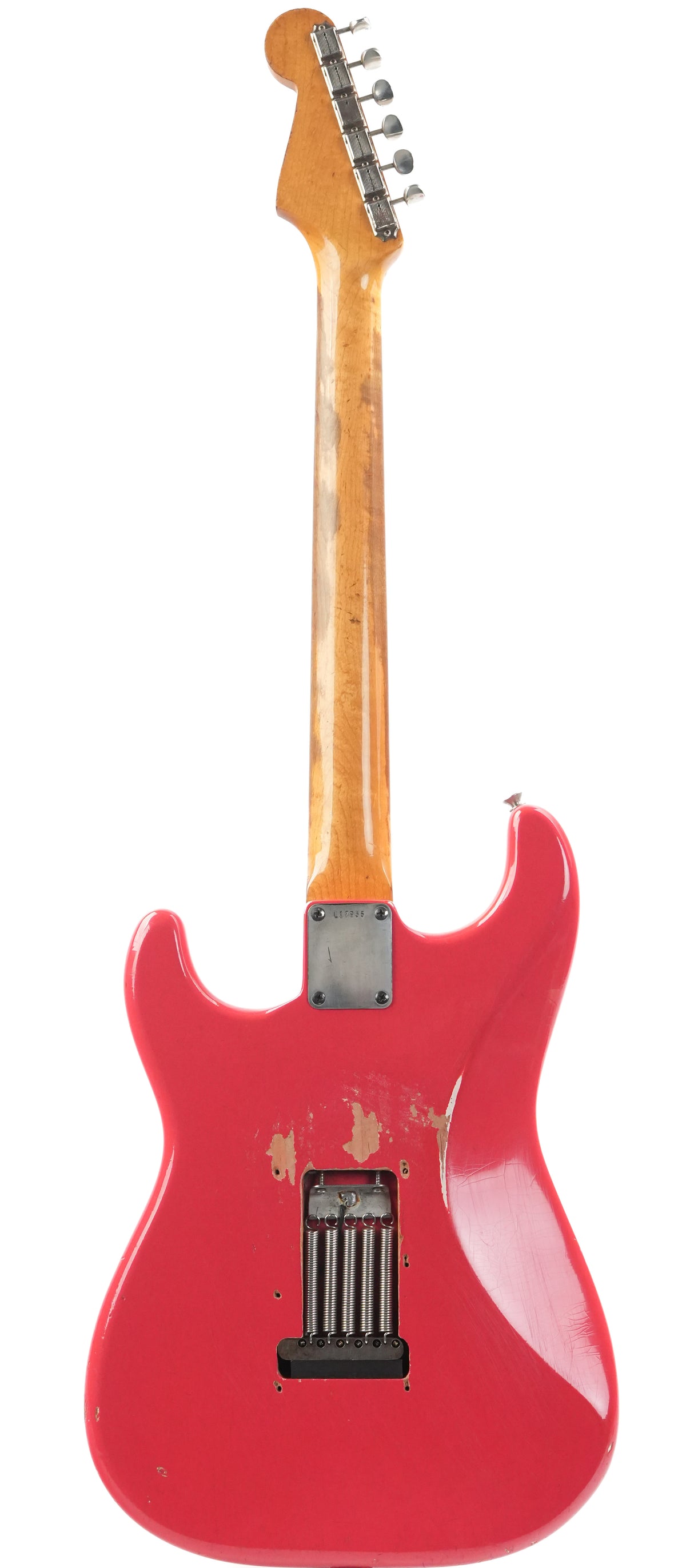 Fender Stratocaster Fiesta Red Refin 1963 #L17956