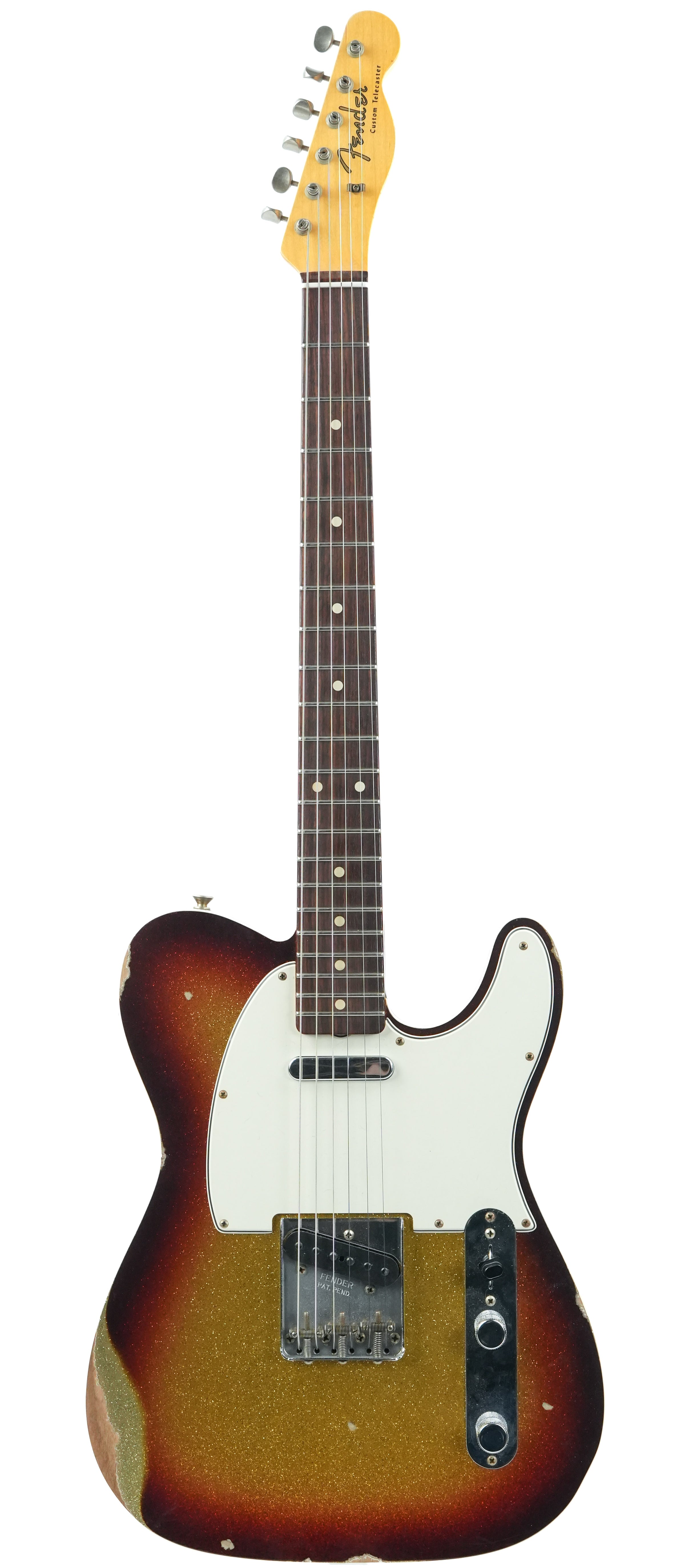 Fender Custom Shop 60 Telecaster Custom Relic 3 Color Sunburst Sparkle 2023