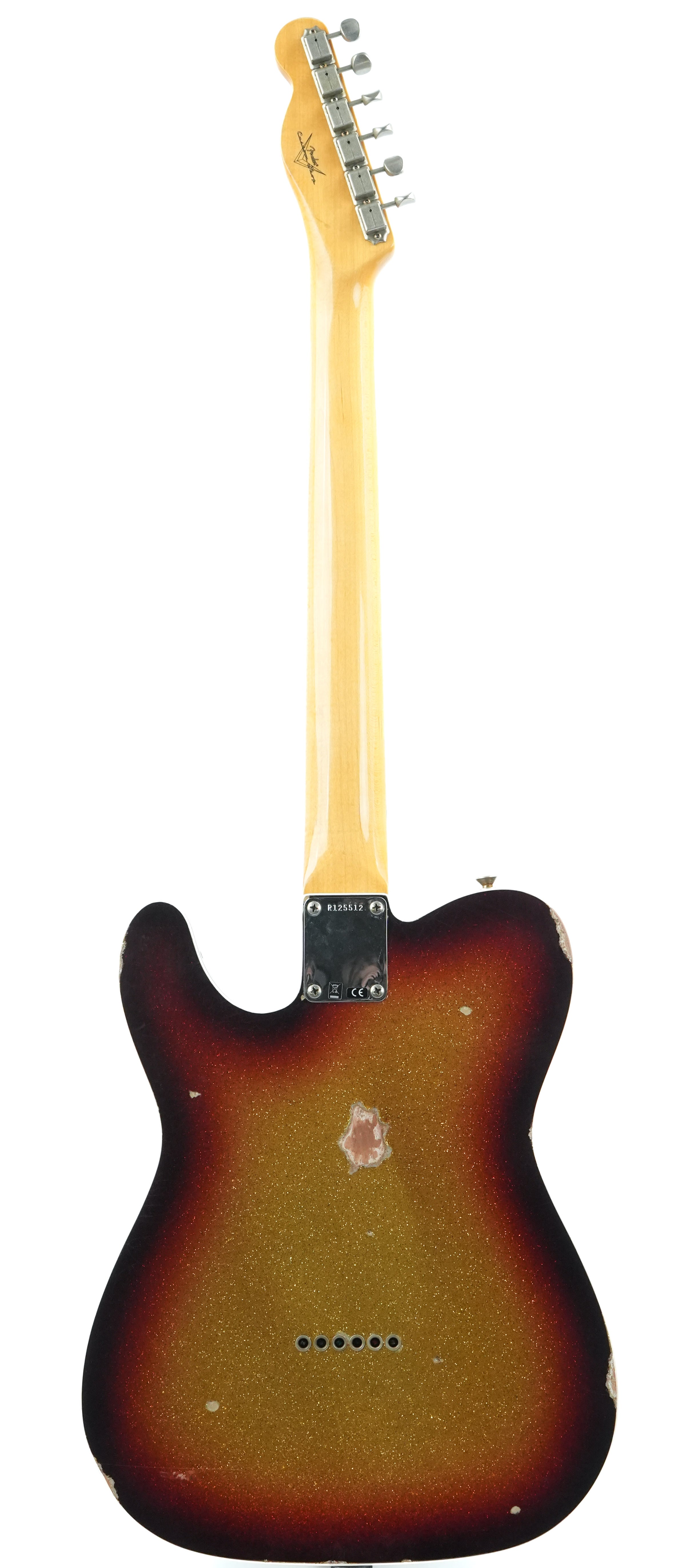 Fender Custom Shop 60 Telecaster Custom Relic 3 Color Sunburst Sparkle 2023