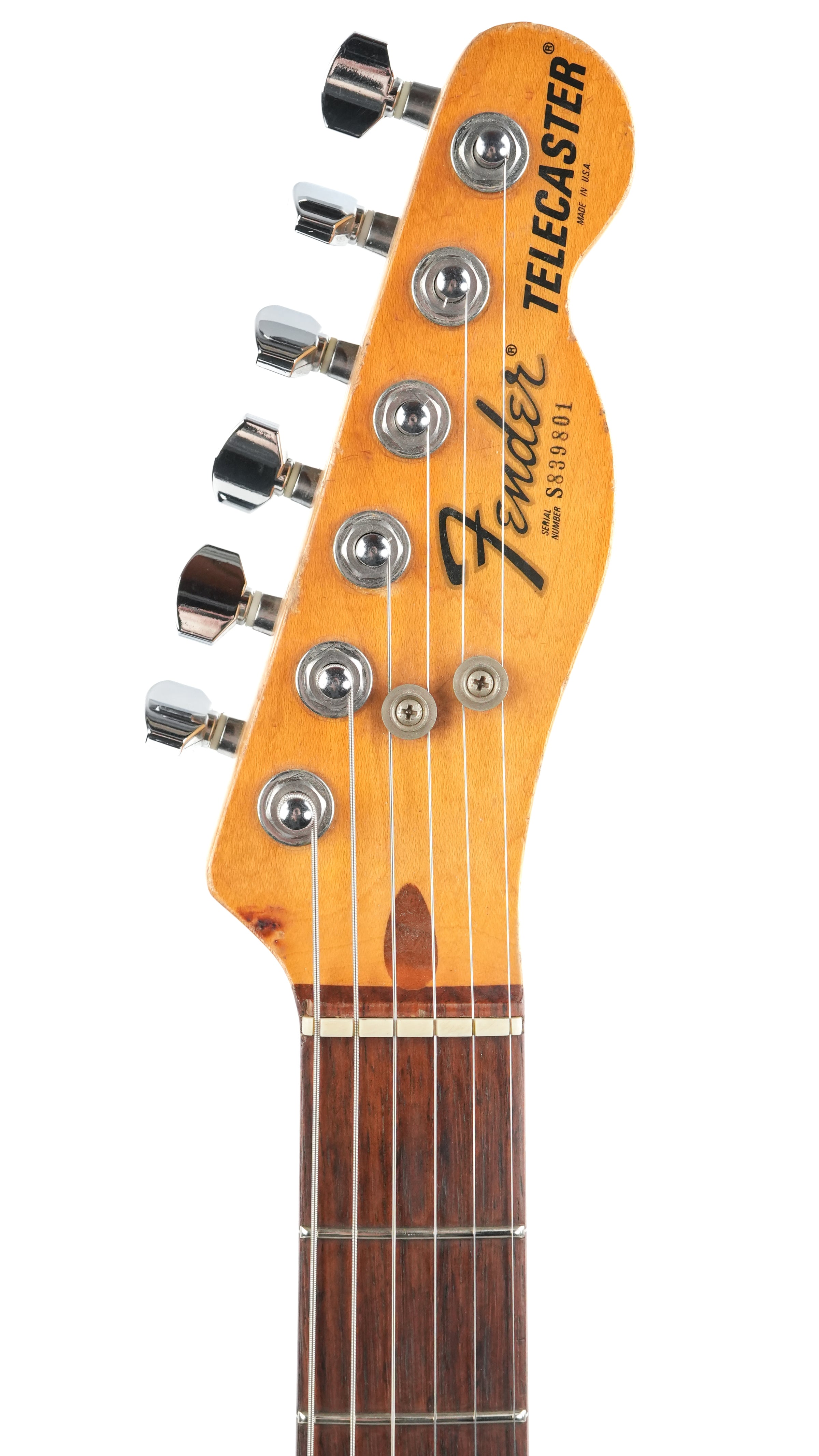 Fender Telecaster Vintage White Refin 1980