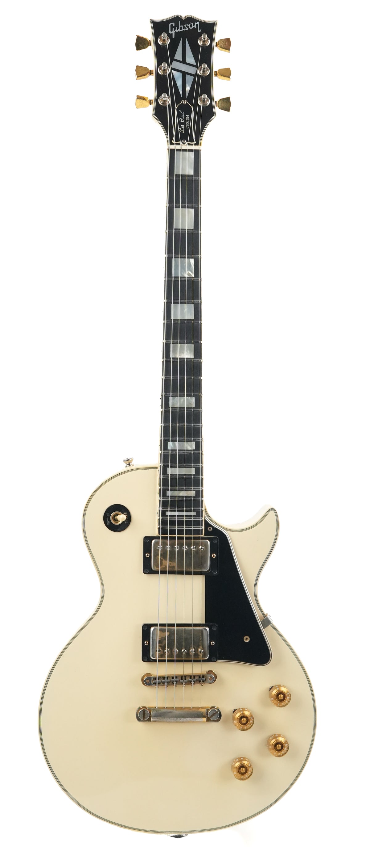 Gibson Les Paul Custom Alpine White Refin 1976