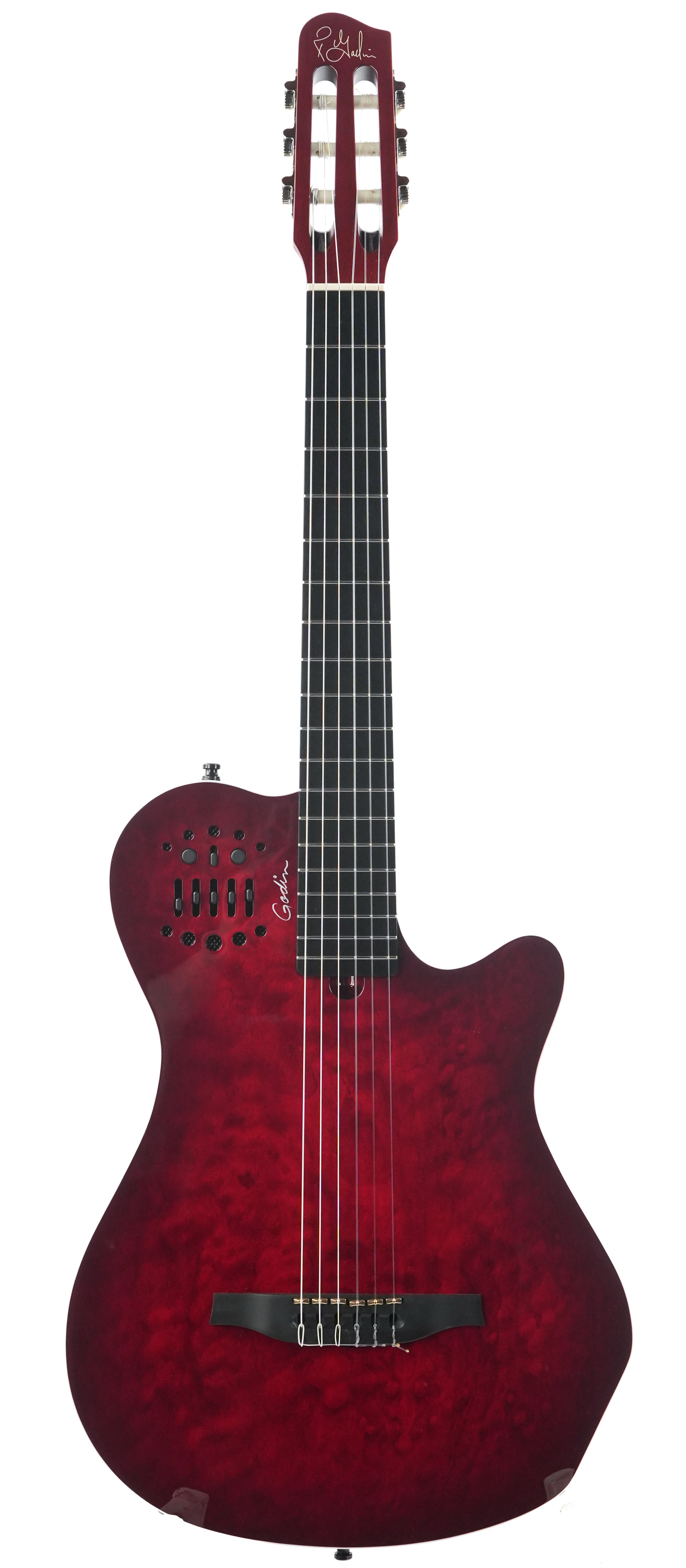Godin ACS Grand Concert Quilted Maple Trans Red B-Stock