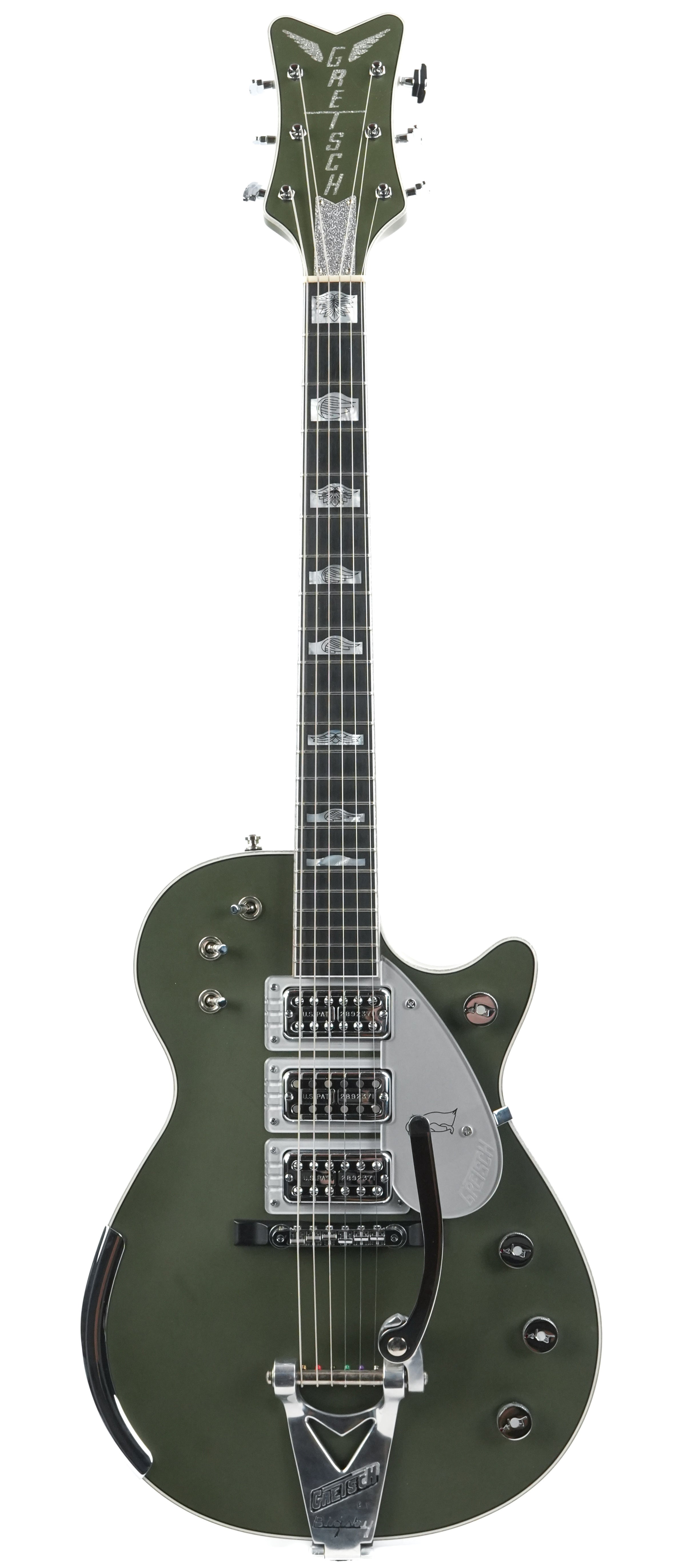 Gretsch Custom Shop G6134 CS Olive Drab Penguin Masterbuilt Stephen Stern 2020