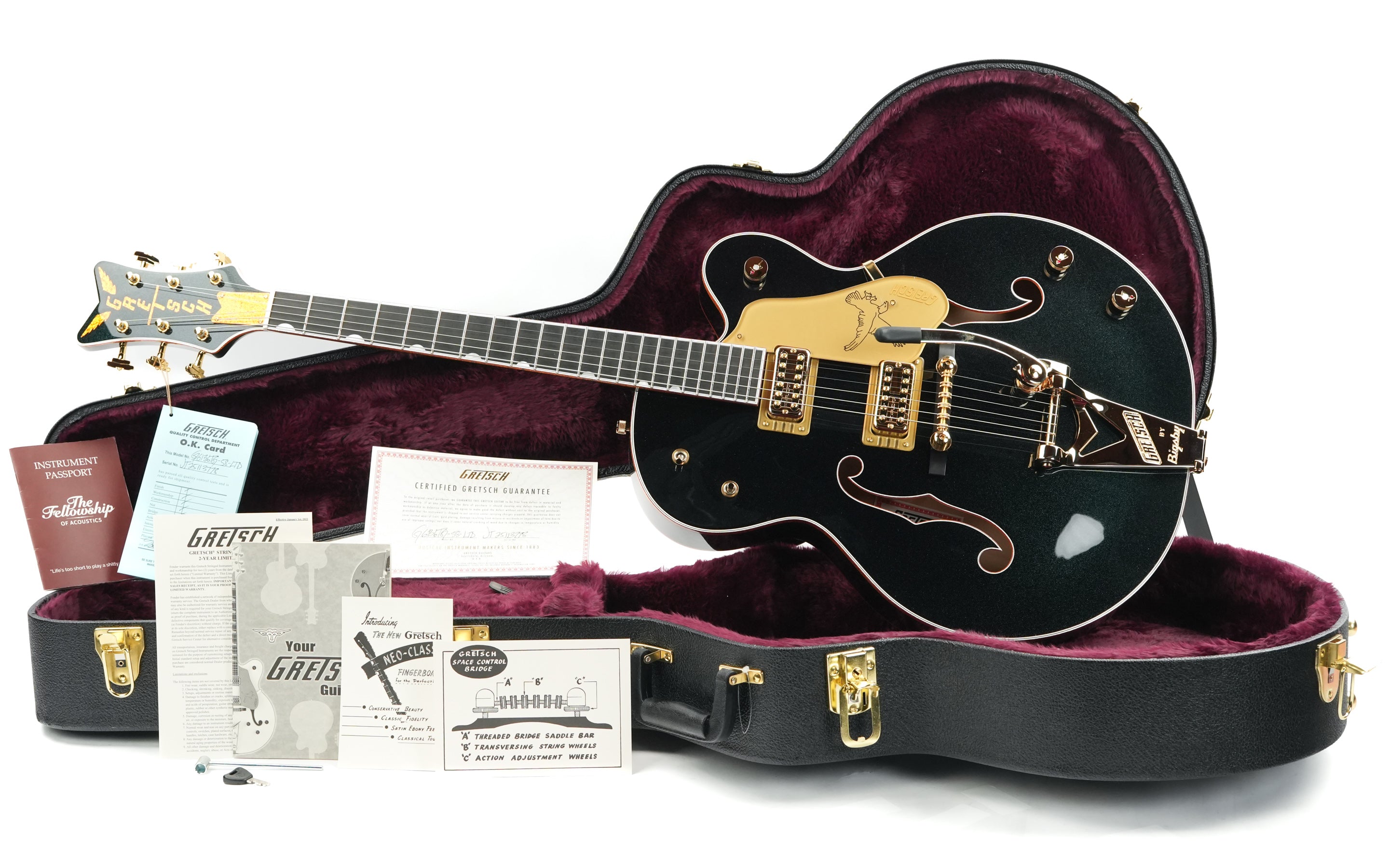 Gretsch 5126 希少！ Gretsch G6136TG 58 Limited Edition 1958 Custom Falcon Emerald