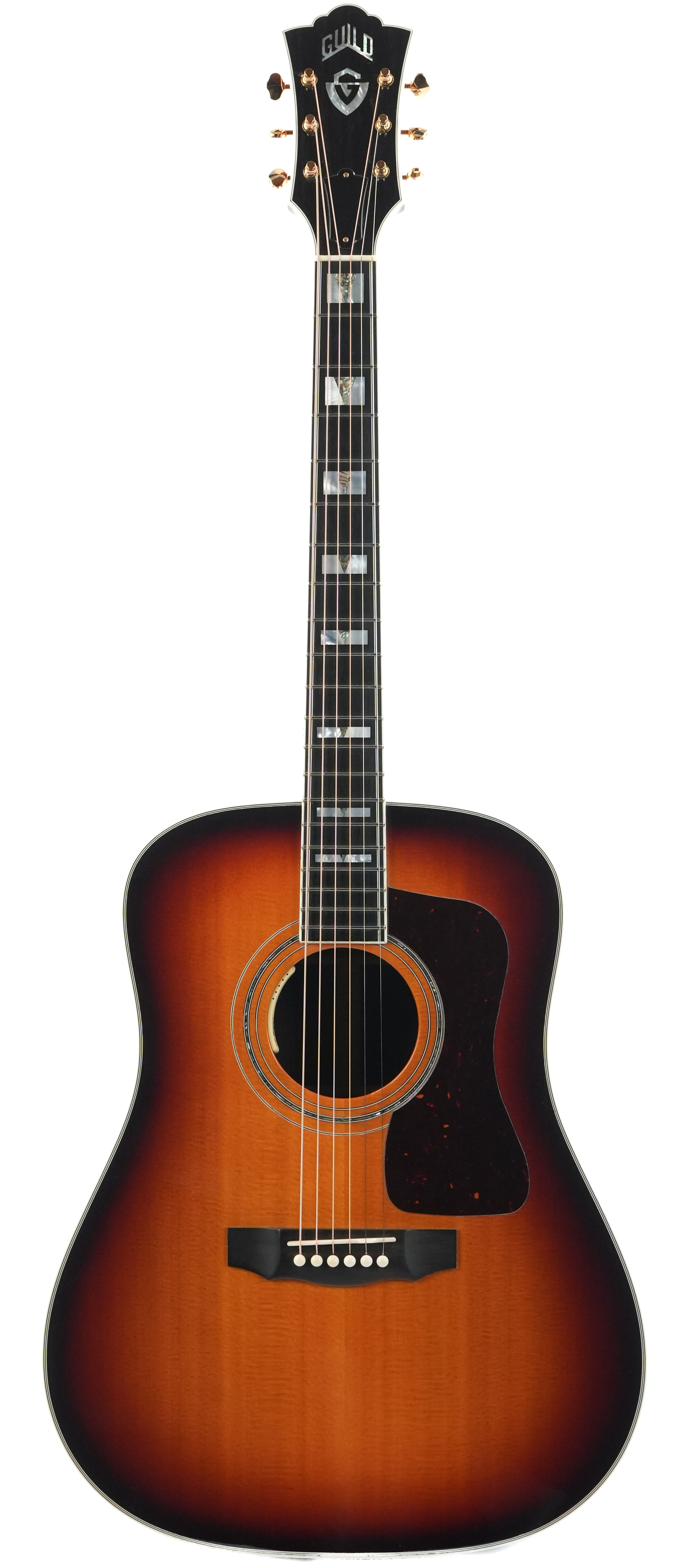 Guild D55E Indian Rosewood Sitka Spruce Antique Burst 2021