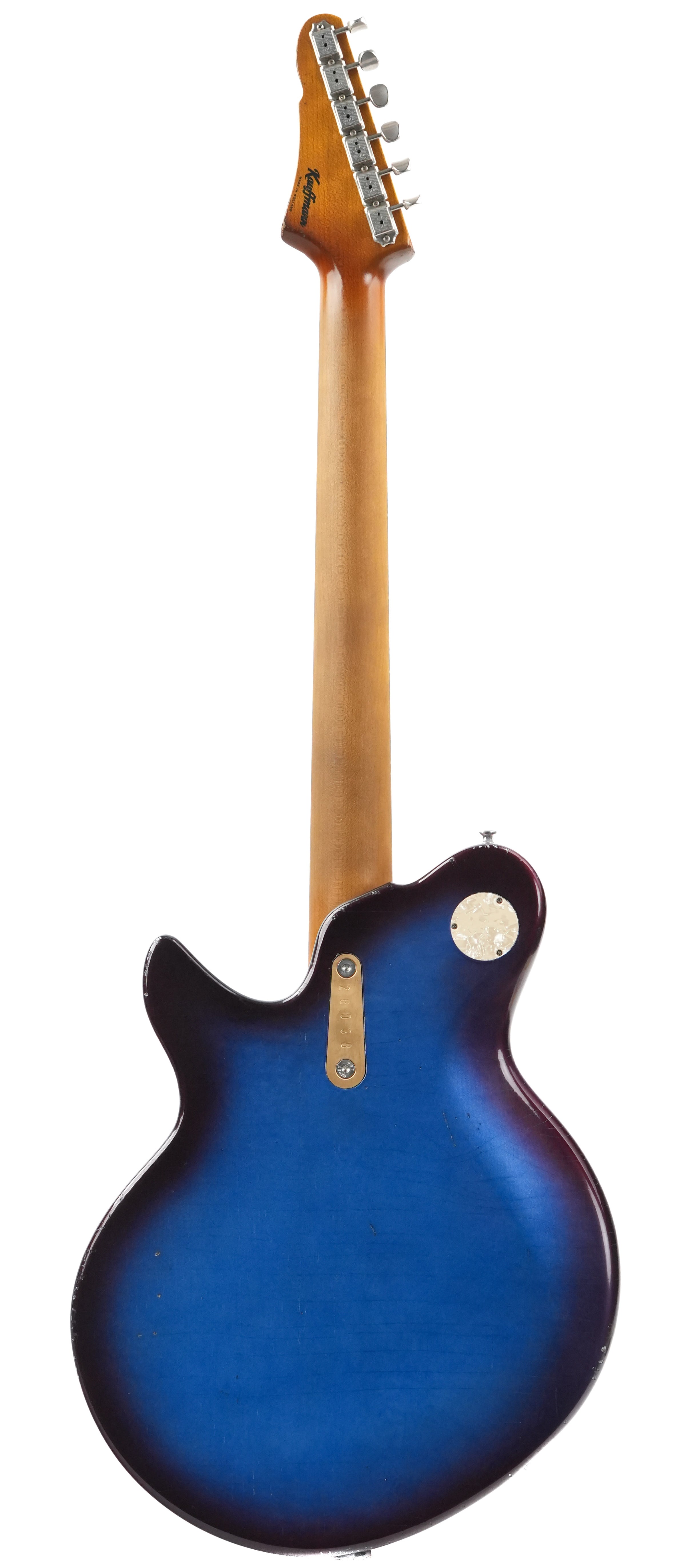 Eastman Kauffmann Series Offset Deluxe Medium Relic Competition Burgundy Burst