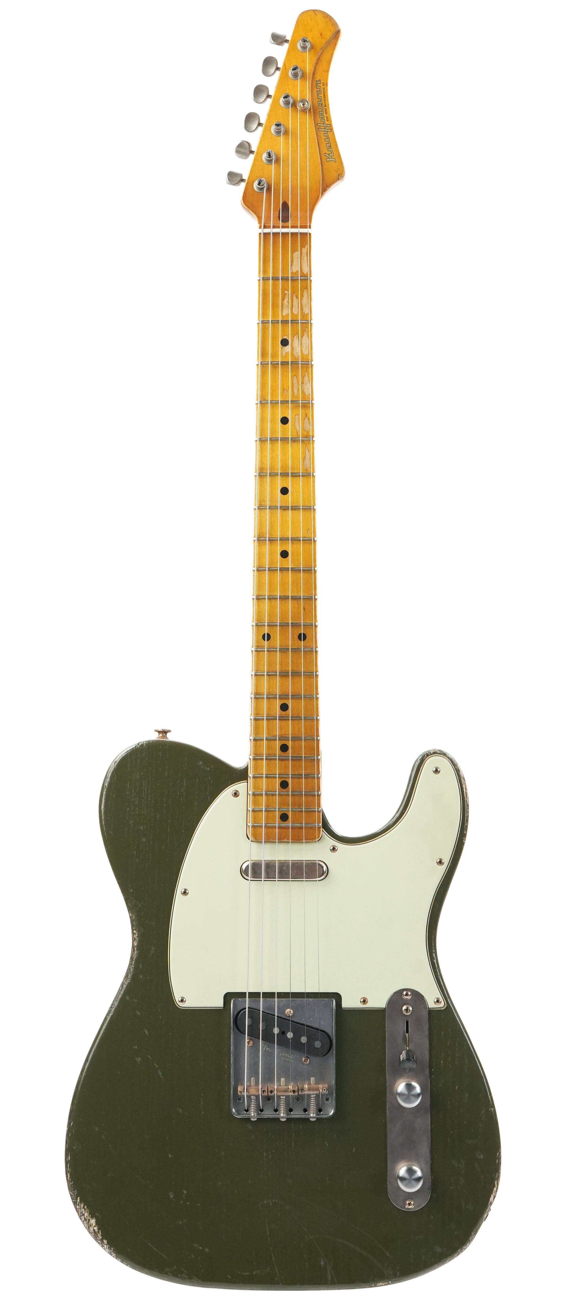 Kauffmann ’56 T Olive Drab Paulownia Maple Neck Medium Relic