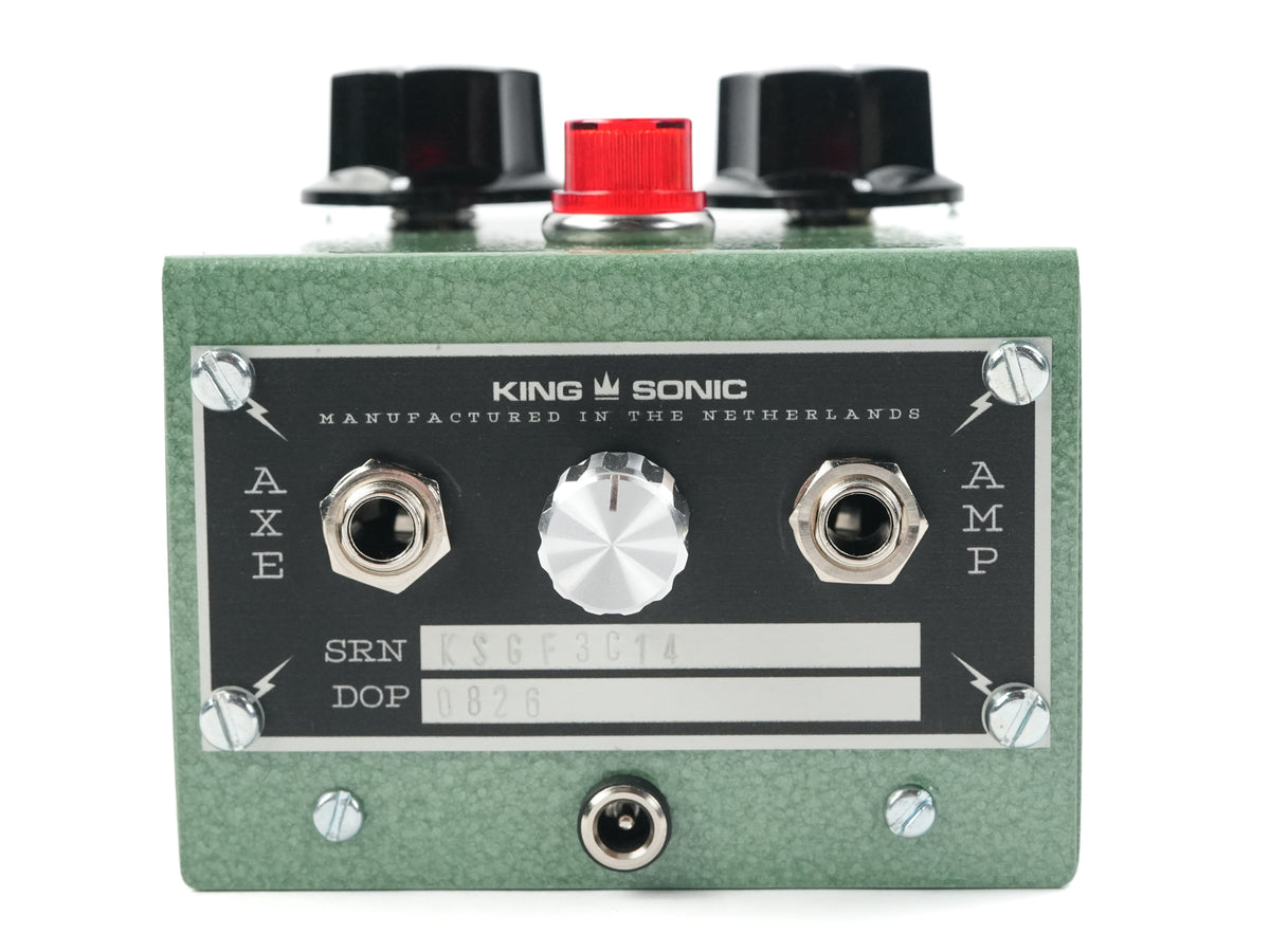 King Sonic Audio Gran Fuzz Pedal Machine Green
