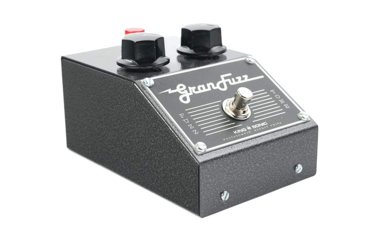 King Sonic Audio Gran Fuzz Pedal Motor Black