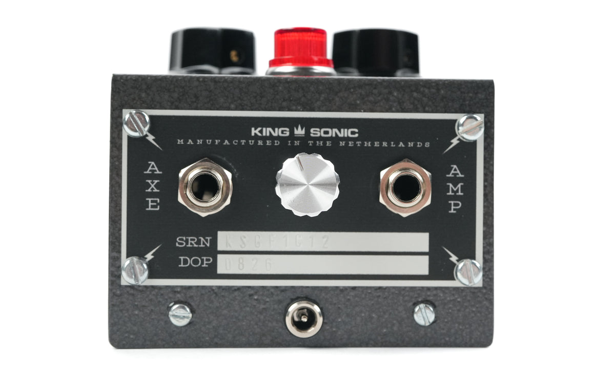 King Sonic Audio Gran Fuzz Pedal Motor Black