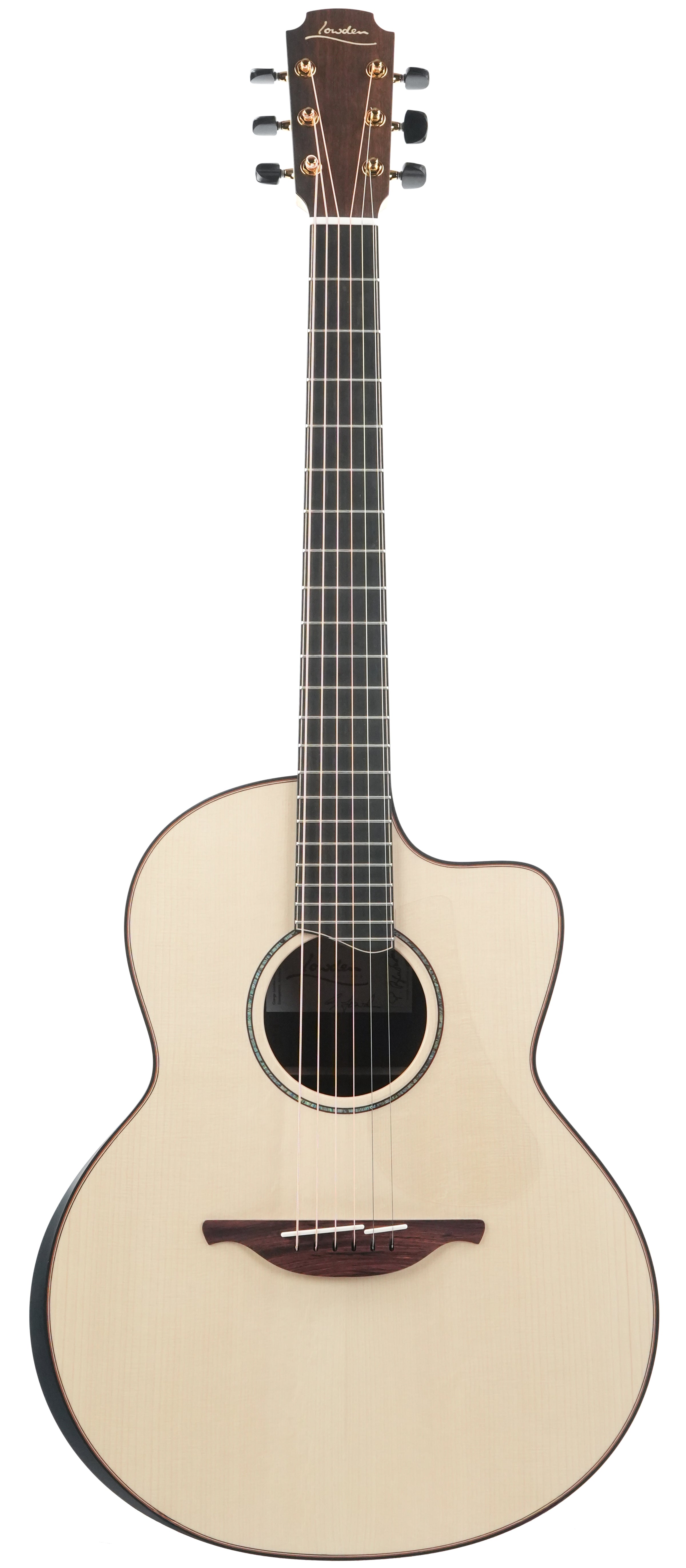 Lowden Pierre Bensusan Signature Madagascar Rosewood Adirondack