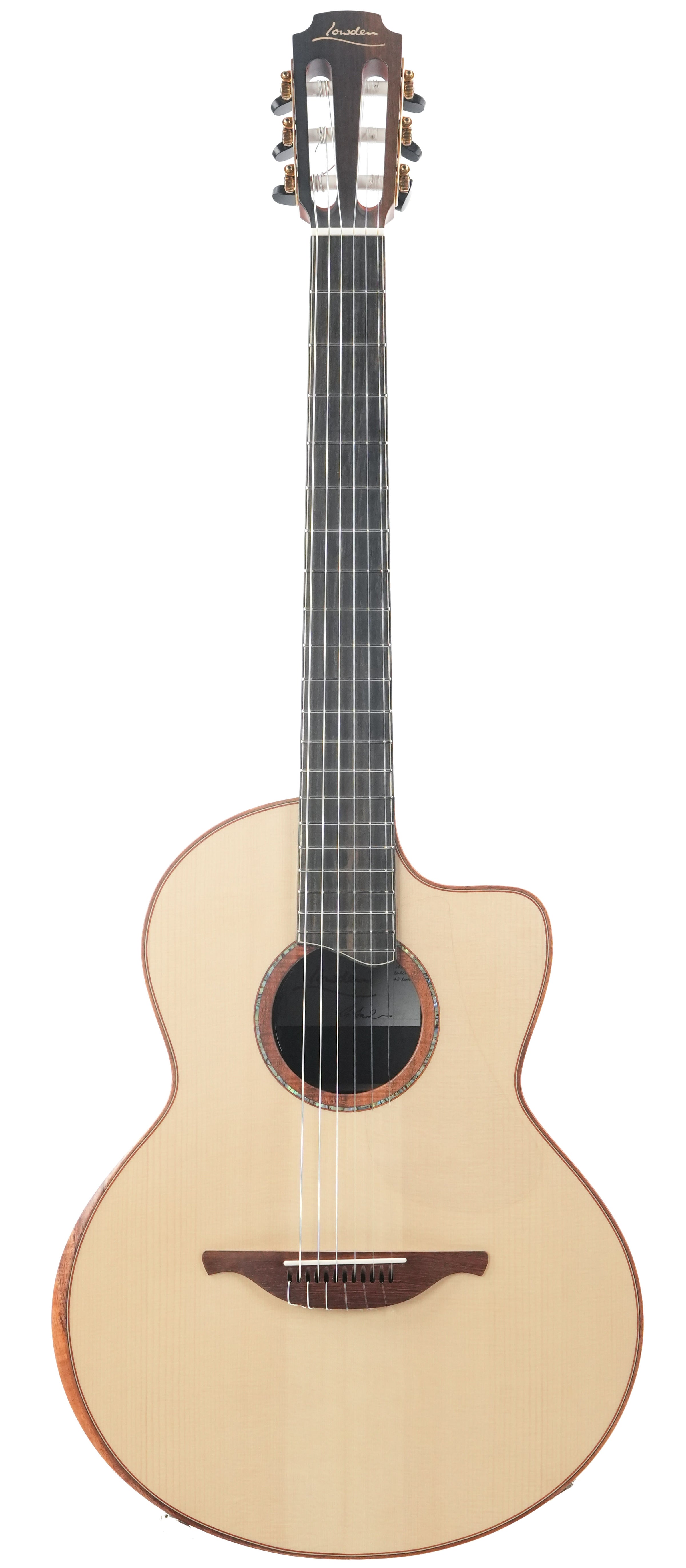 Lowden S50J African Blackwood Adirondack Spruce