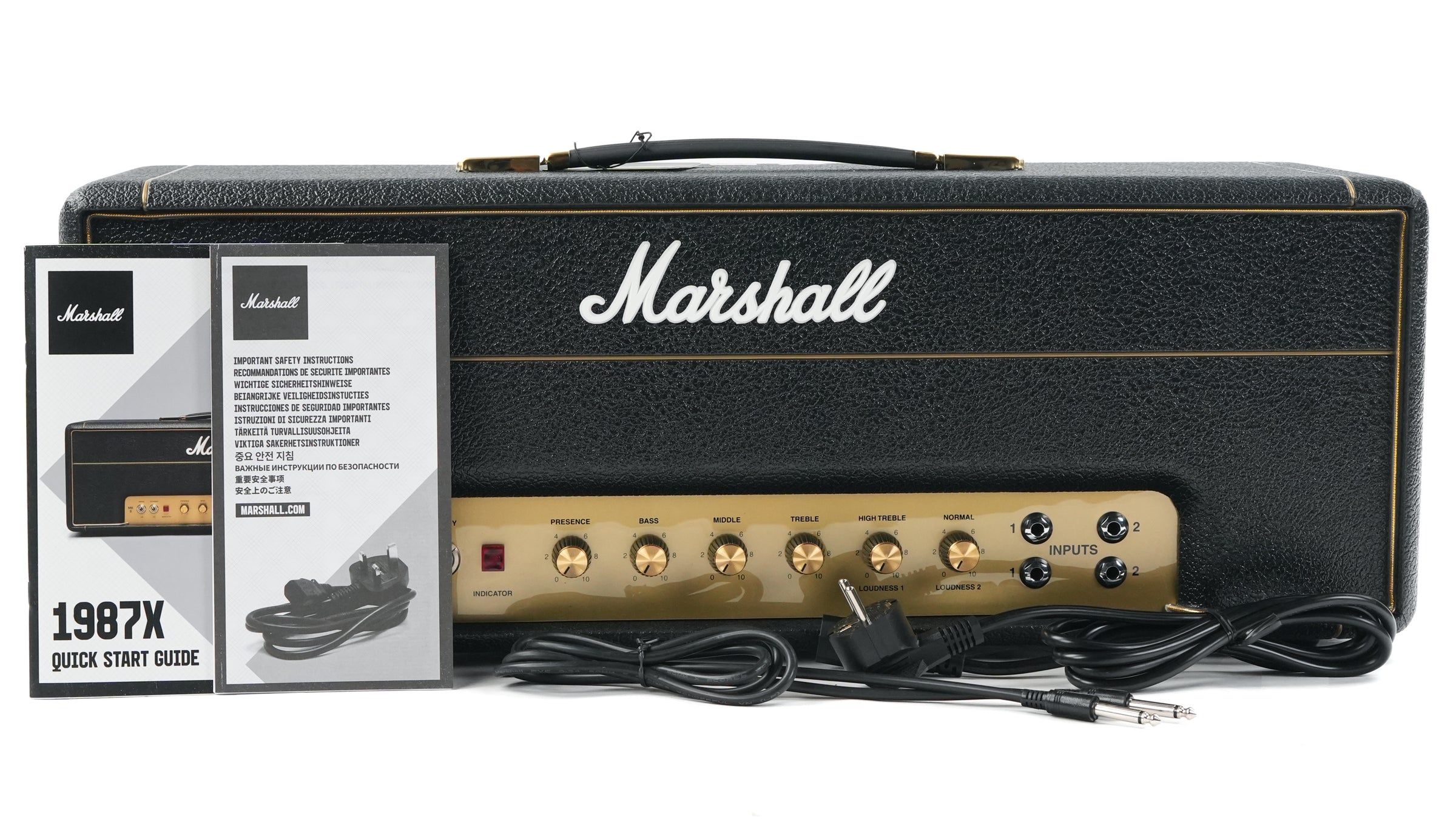Marshall 1987X Vintage Reissue MKII Plexi Valve Head 50W