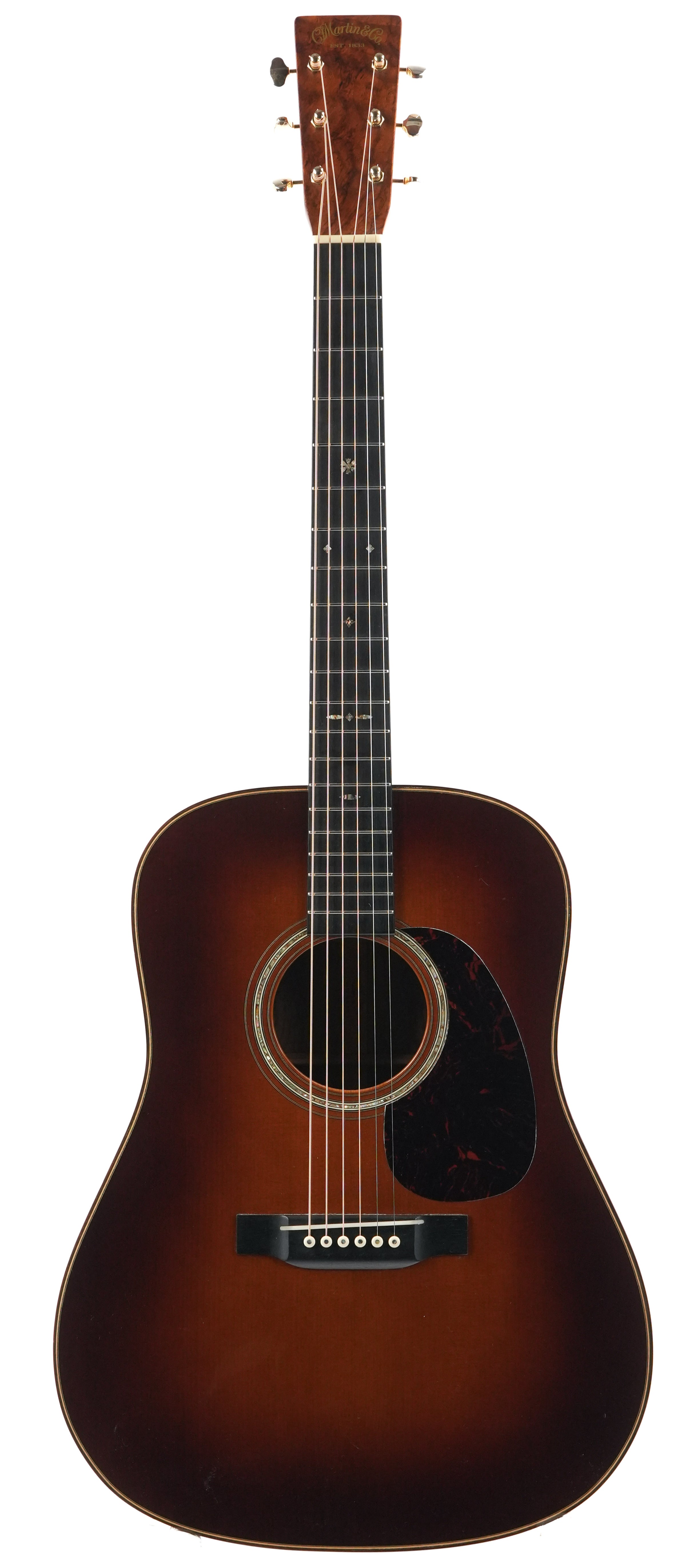 Martin Custom Shop D28 Bubinga Adirondack Spruce Ambertone 2014