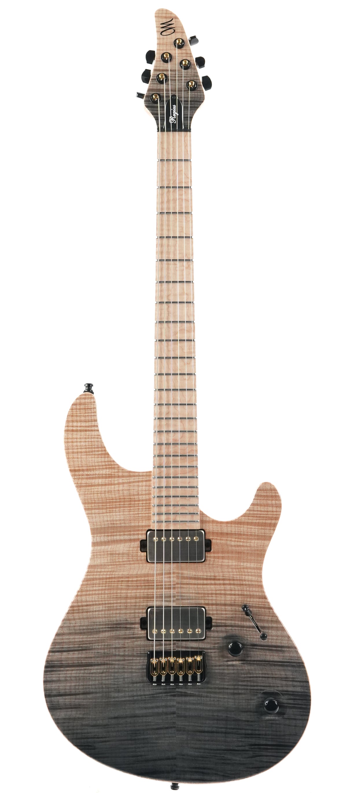 Mayones Regius 6 Custom 5A FM Trans Graphite Horizon Gloss 2023
