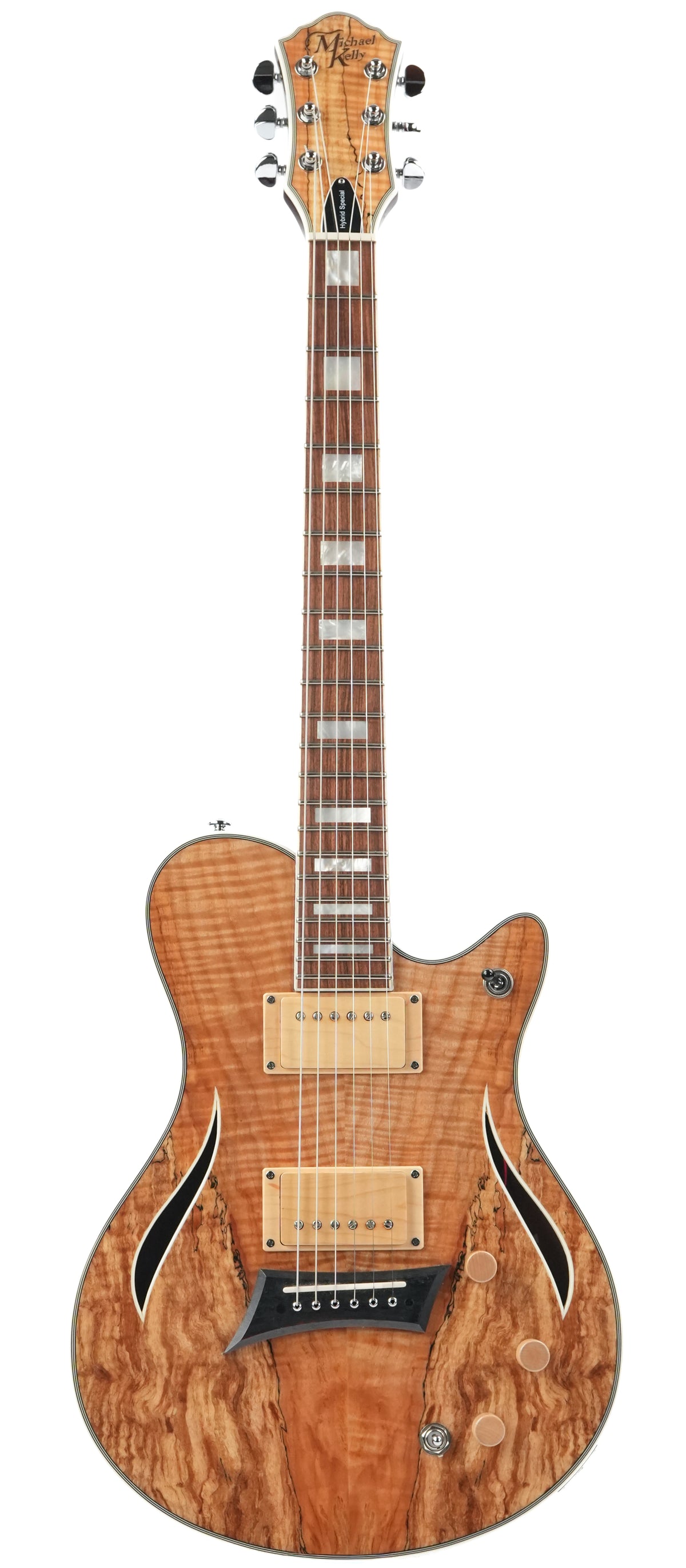 Michael Kelly Hybrid Special Spalted Maple 2023
