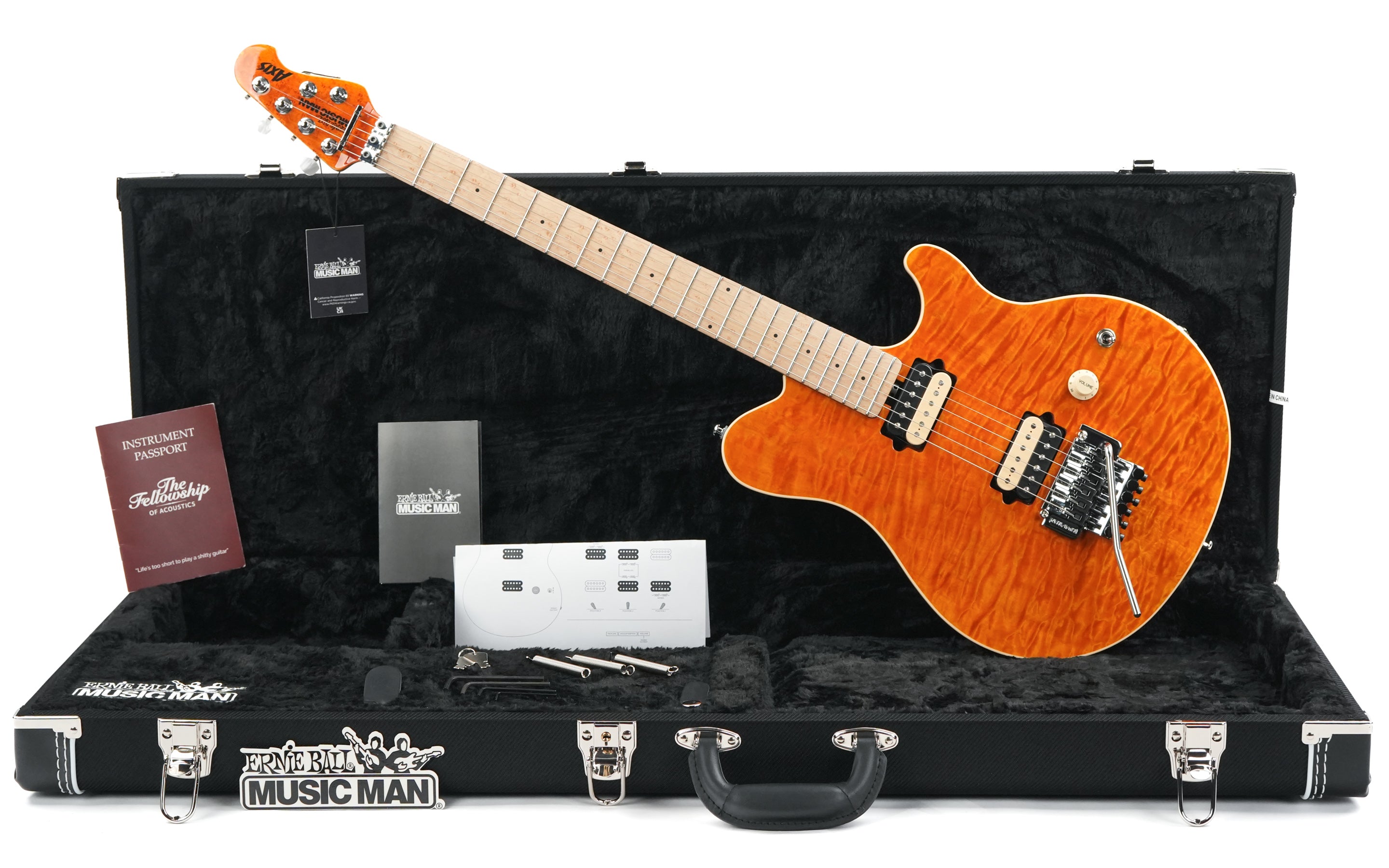 Music Man Axis 30TH Trans Gold Quilt | TFOA