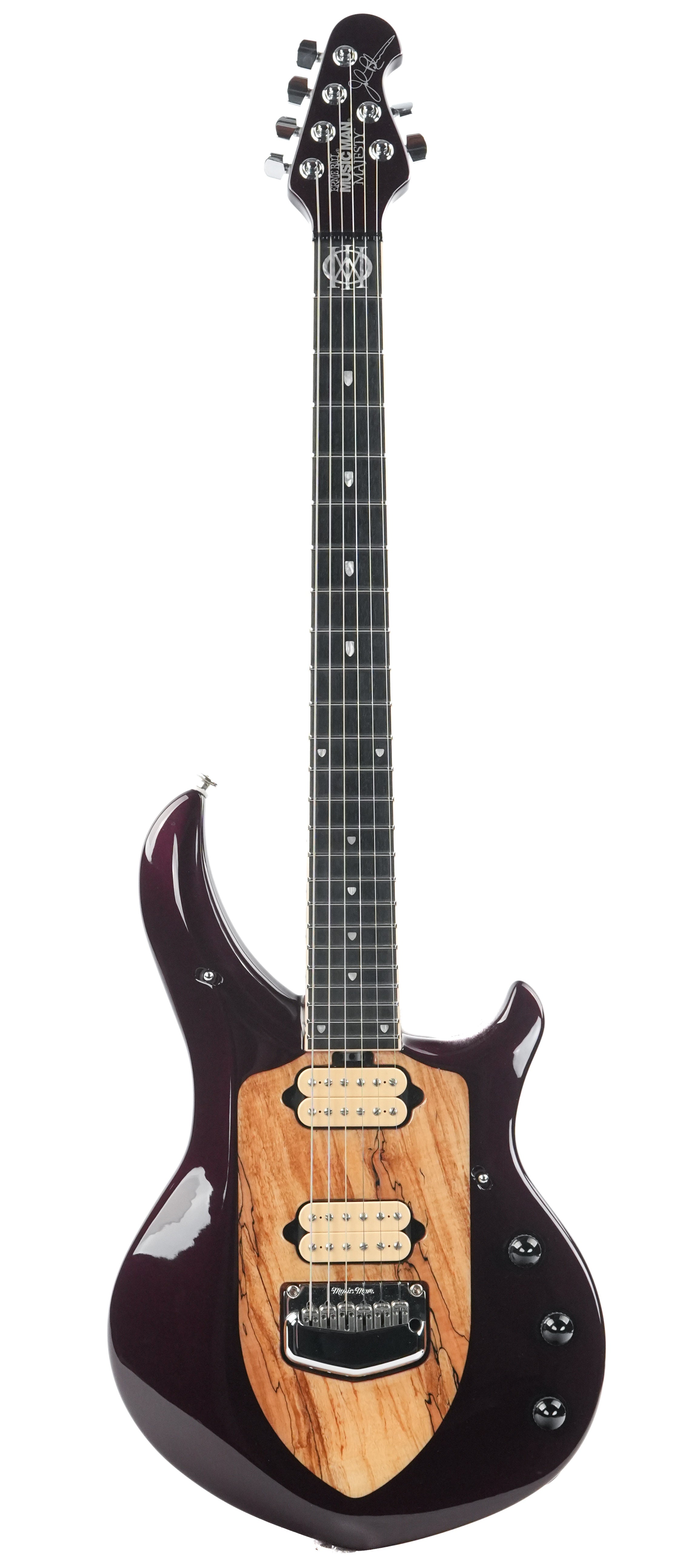 Music Man Majesty 6 Jester Red Spalted Maple BFR 2020