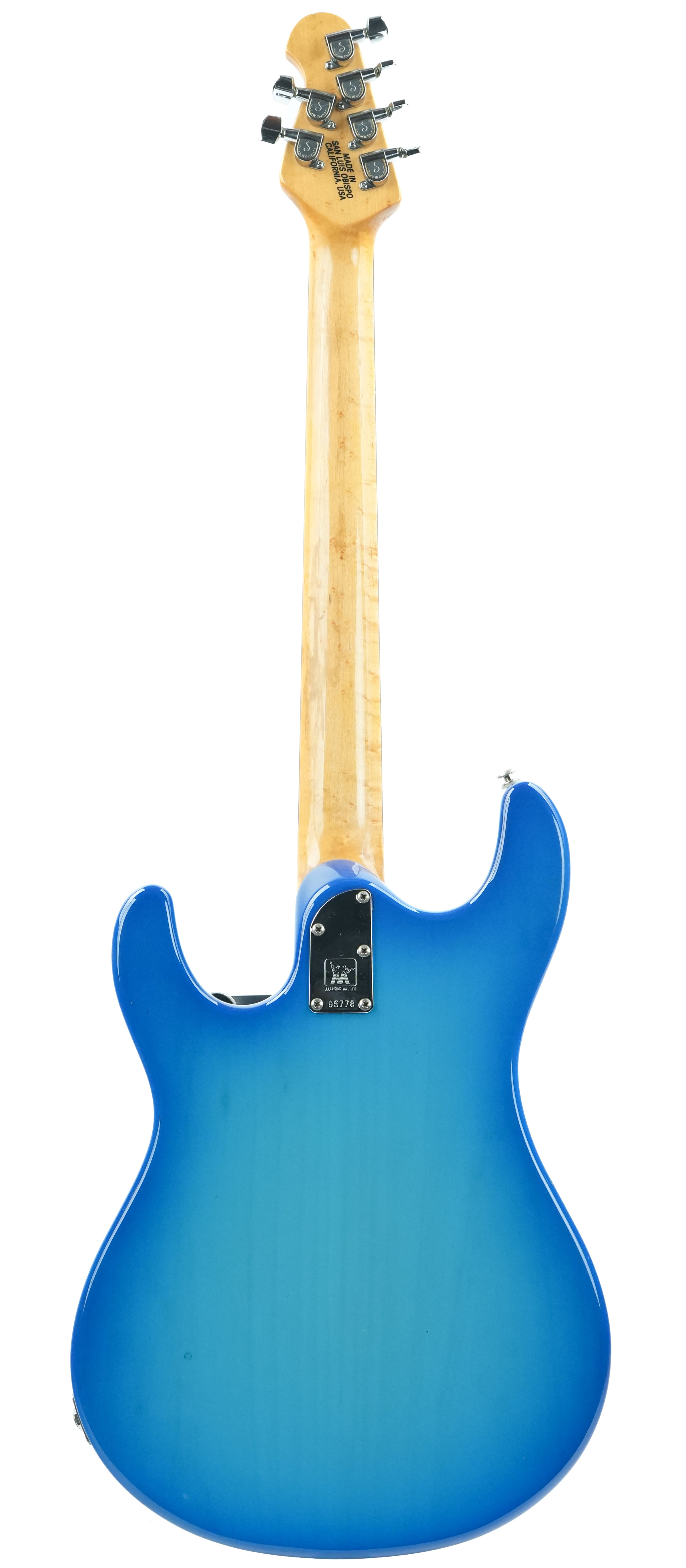 Music Man Steve Morse Signed Blue Burst 1994