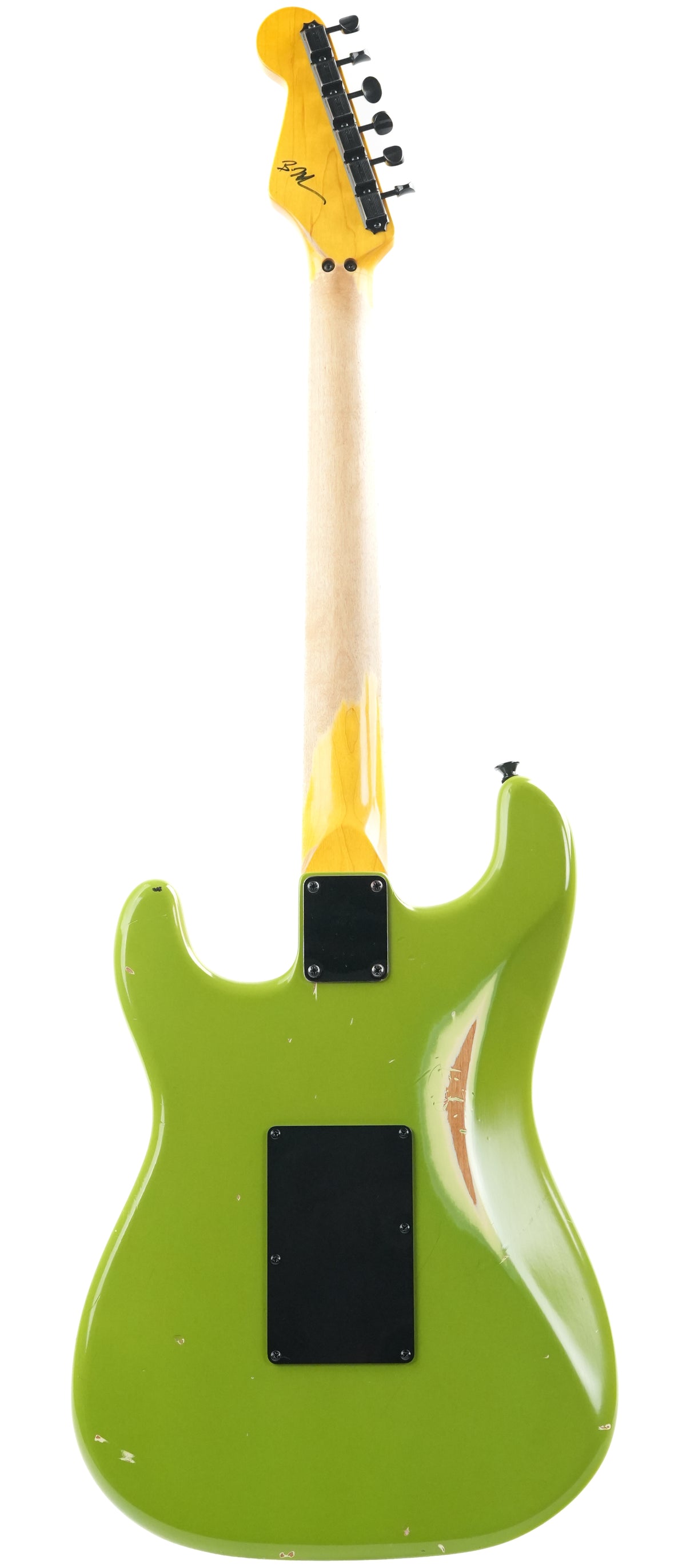 Nash Guitars S81 Lime Green HSH Superstrat 2019