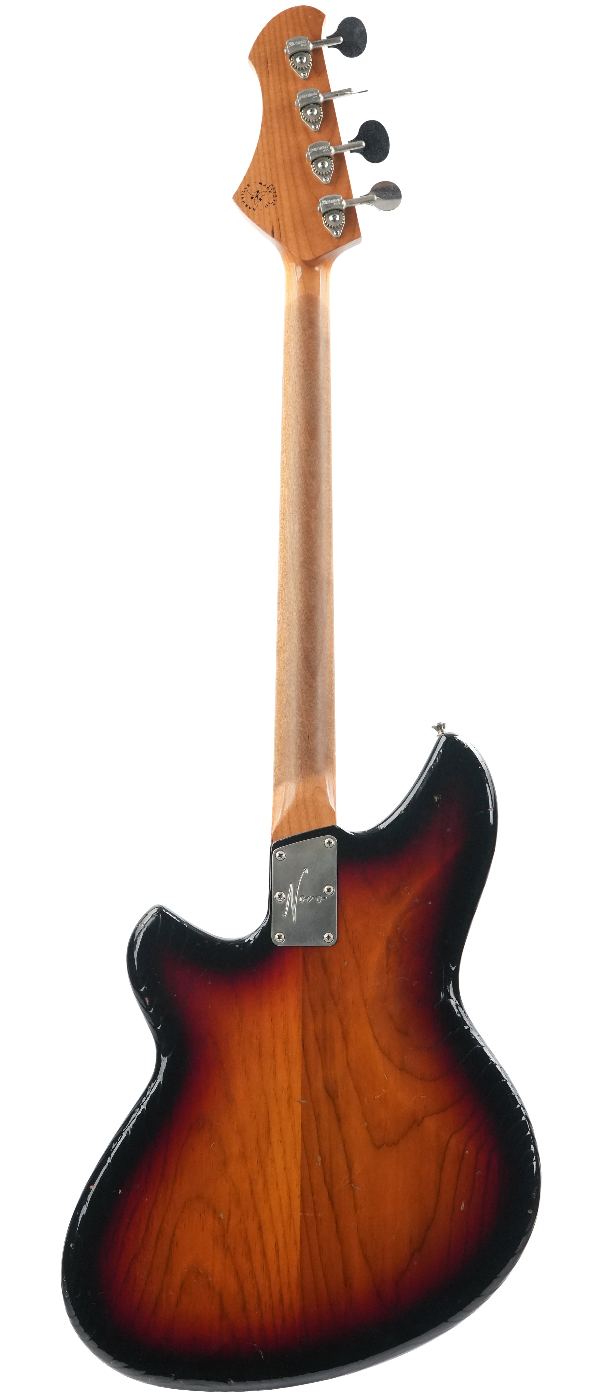 Novo Ivorus Bass 3 Tone Burst Light Aged