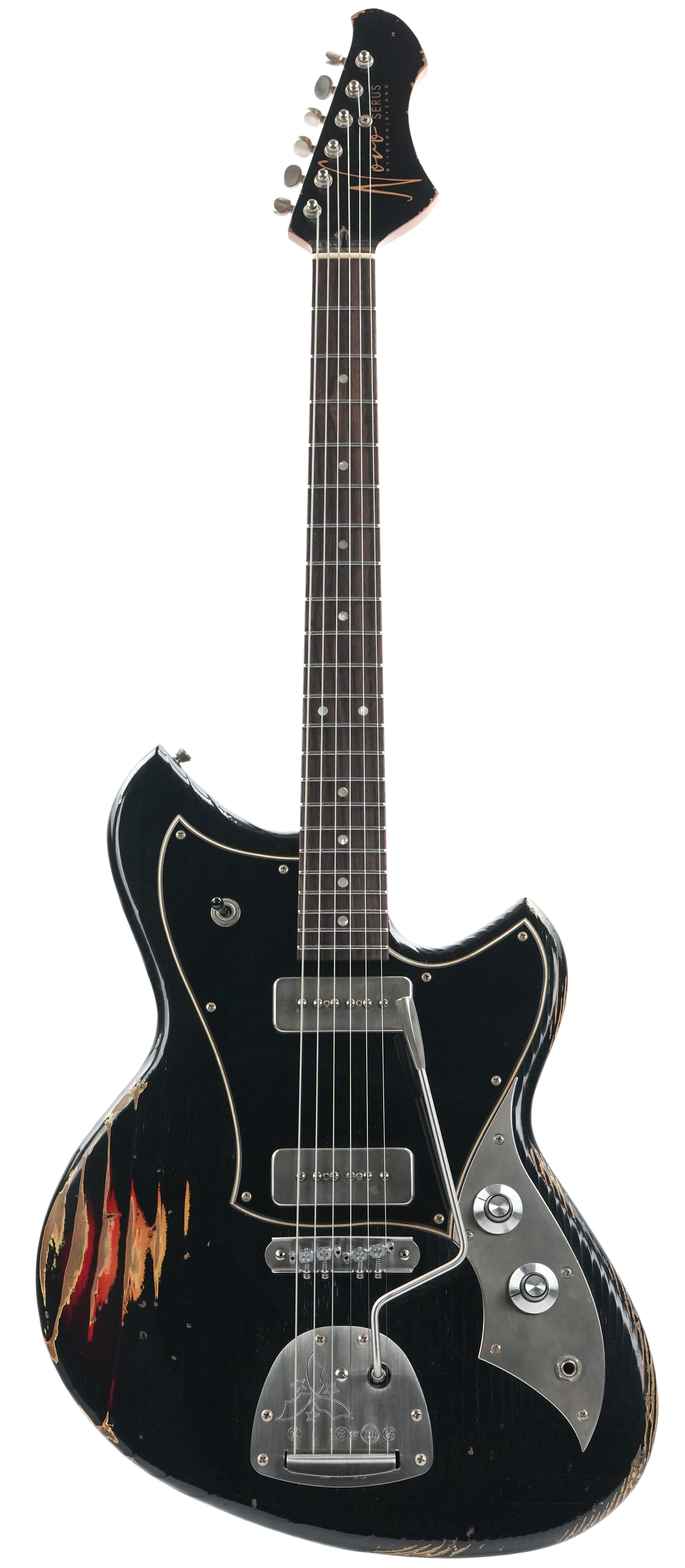 Novo Serus J Bull Black over 64 3 Tone Sunburst