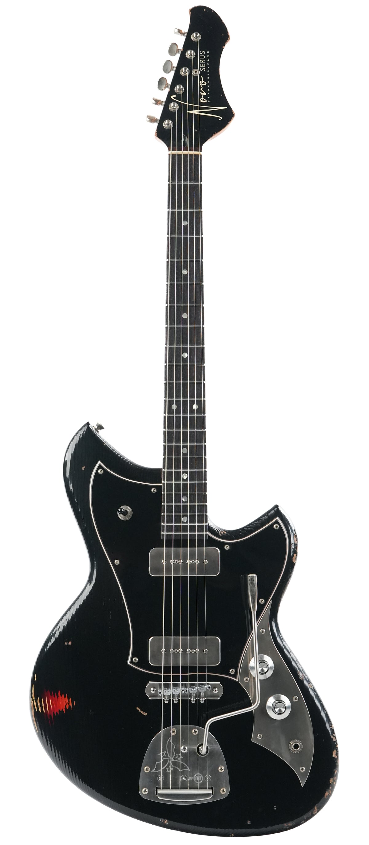 Novo Serus J Bull Black over 64 3 Tone Sunburst Medium Aged