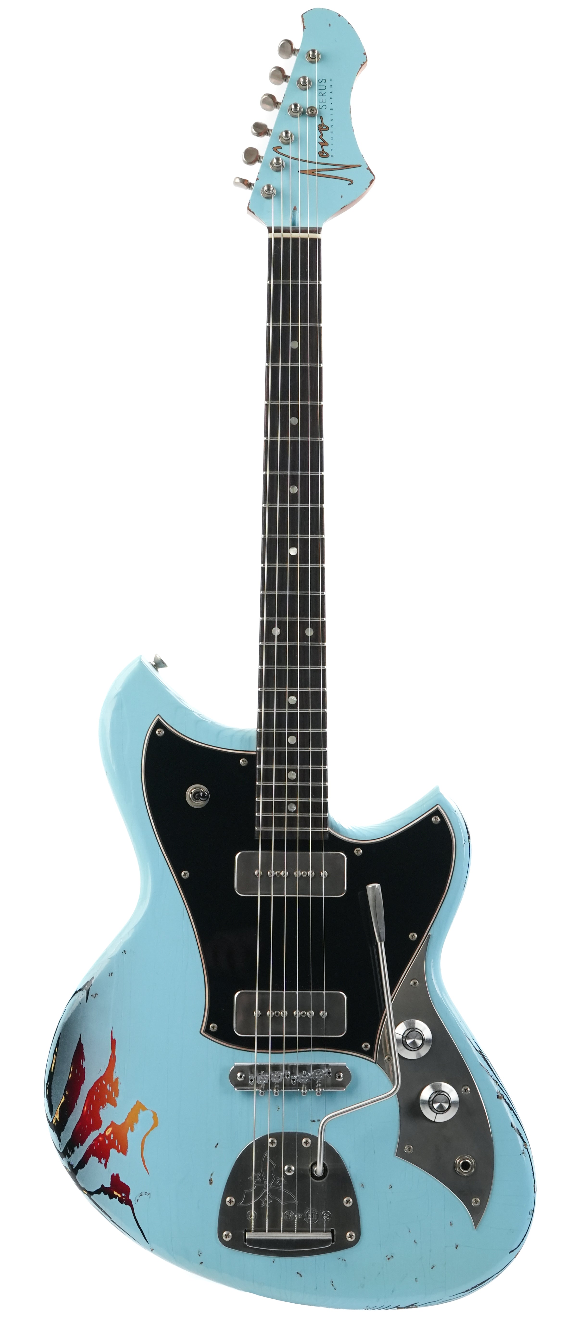Novo Serus J Daphne Blue Over 3 Tone Sunburst