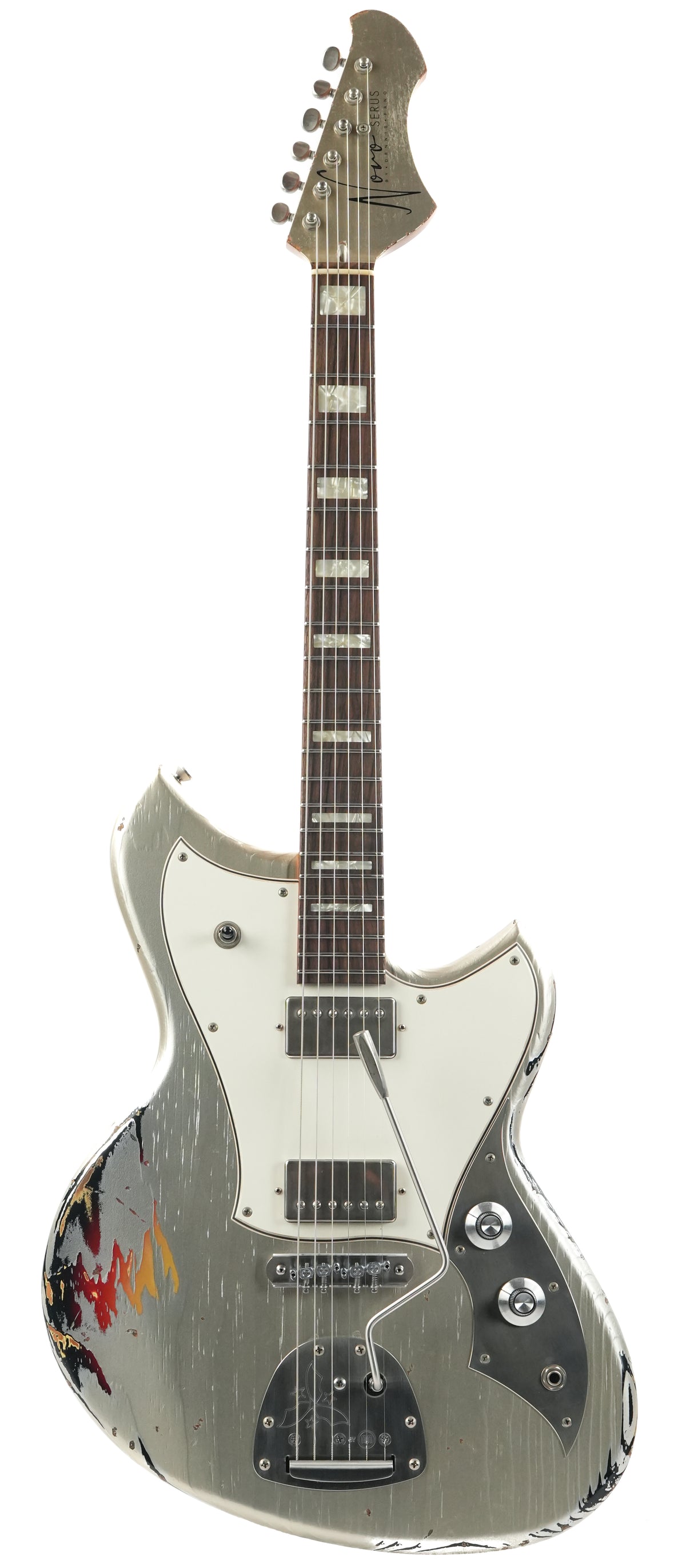 Novo Serus J Custom Inca Silver over '64 3-Tone Sunburst