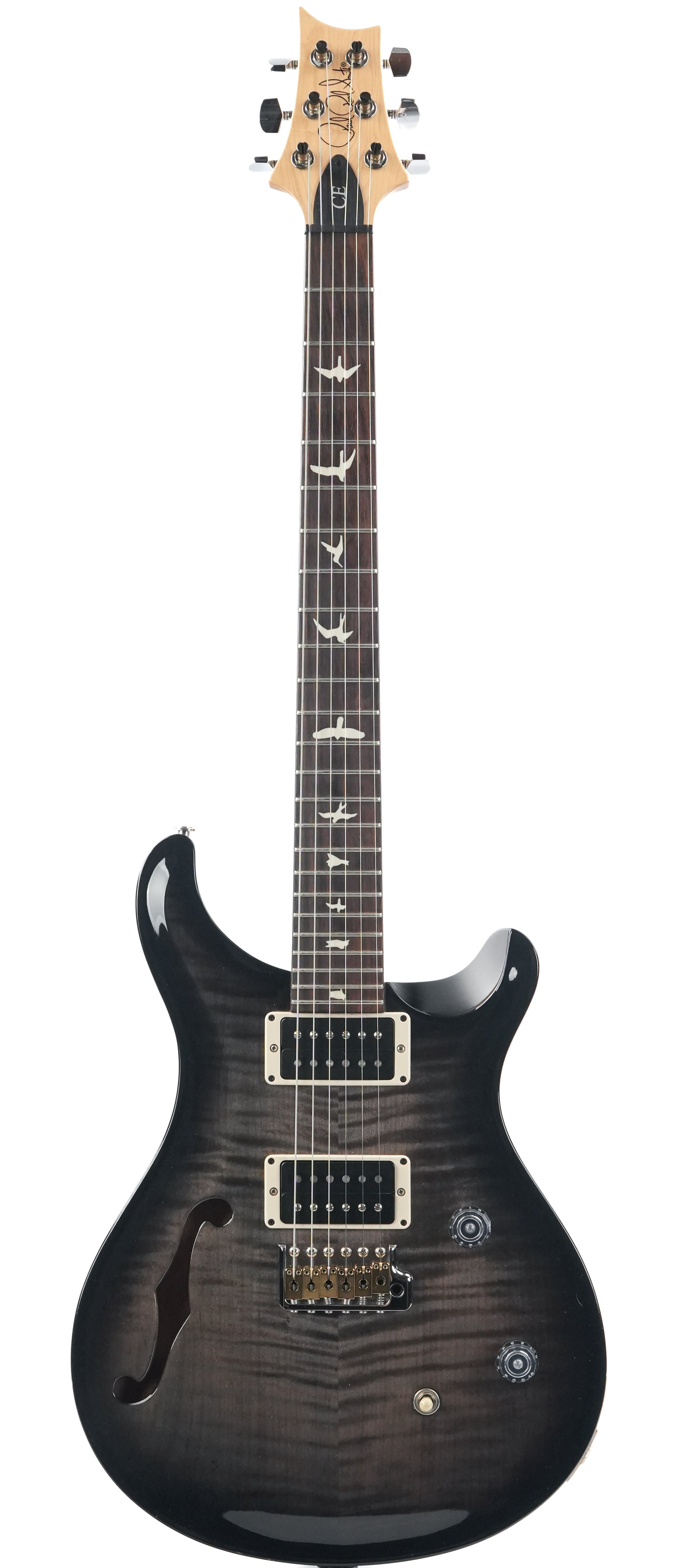 PRS CE24 Semi Hollow Charcoal Burst 2021