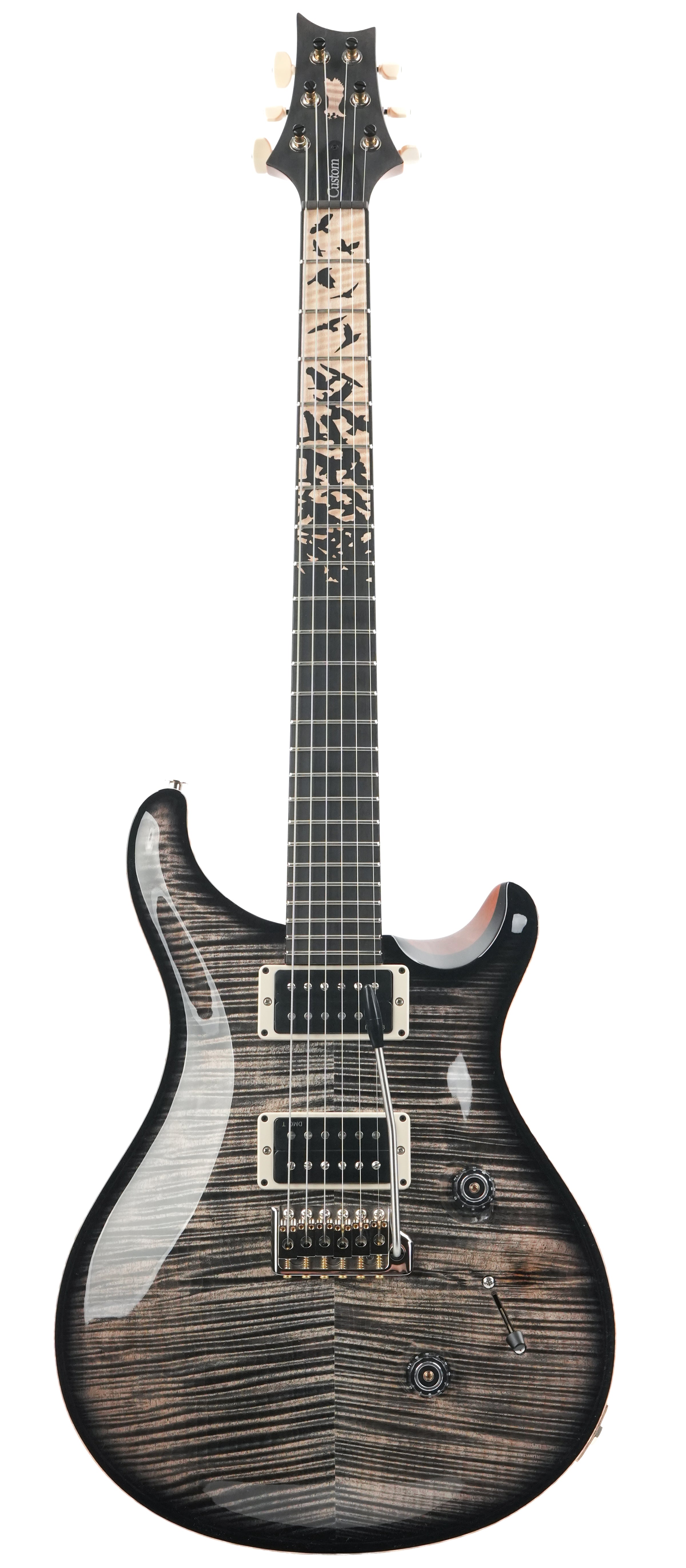 PRS Custom 24 Birds of a Feather LTD Charcoal Microburst